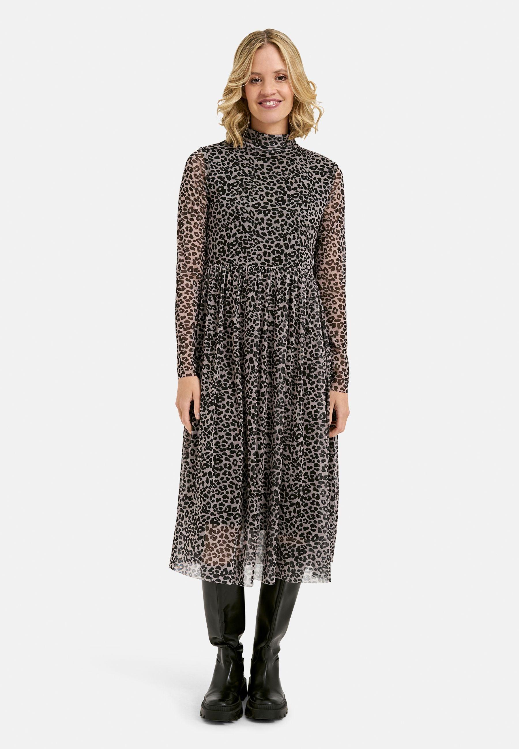 Smith&Soul Damen Kleid Leo Mesh beige