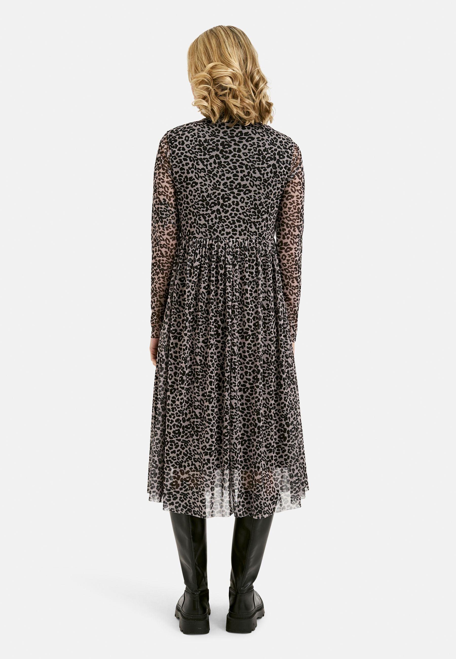 Smith&Soul Damen Kleid Leo Mesh beige