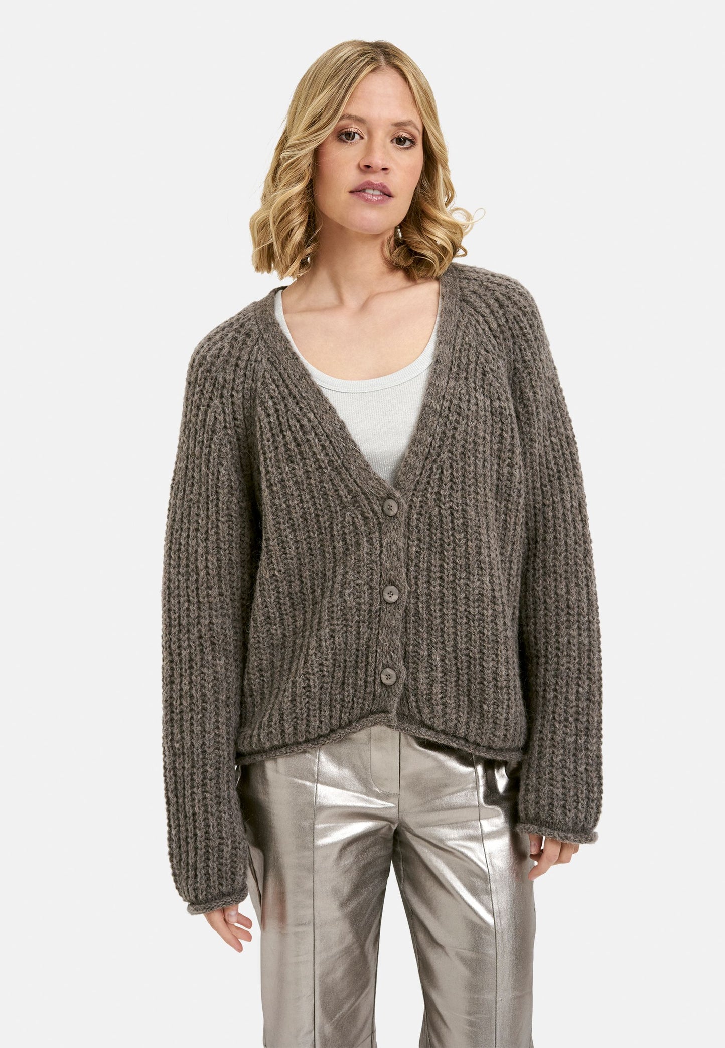 Smith&Soul Damen Strickcardigan beige