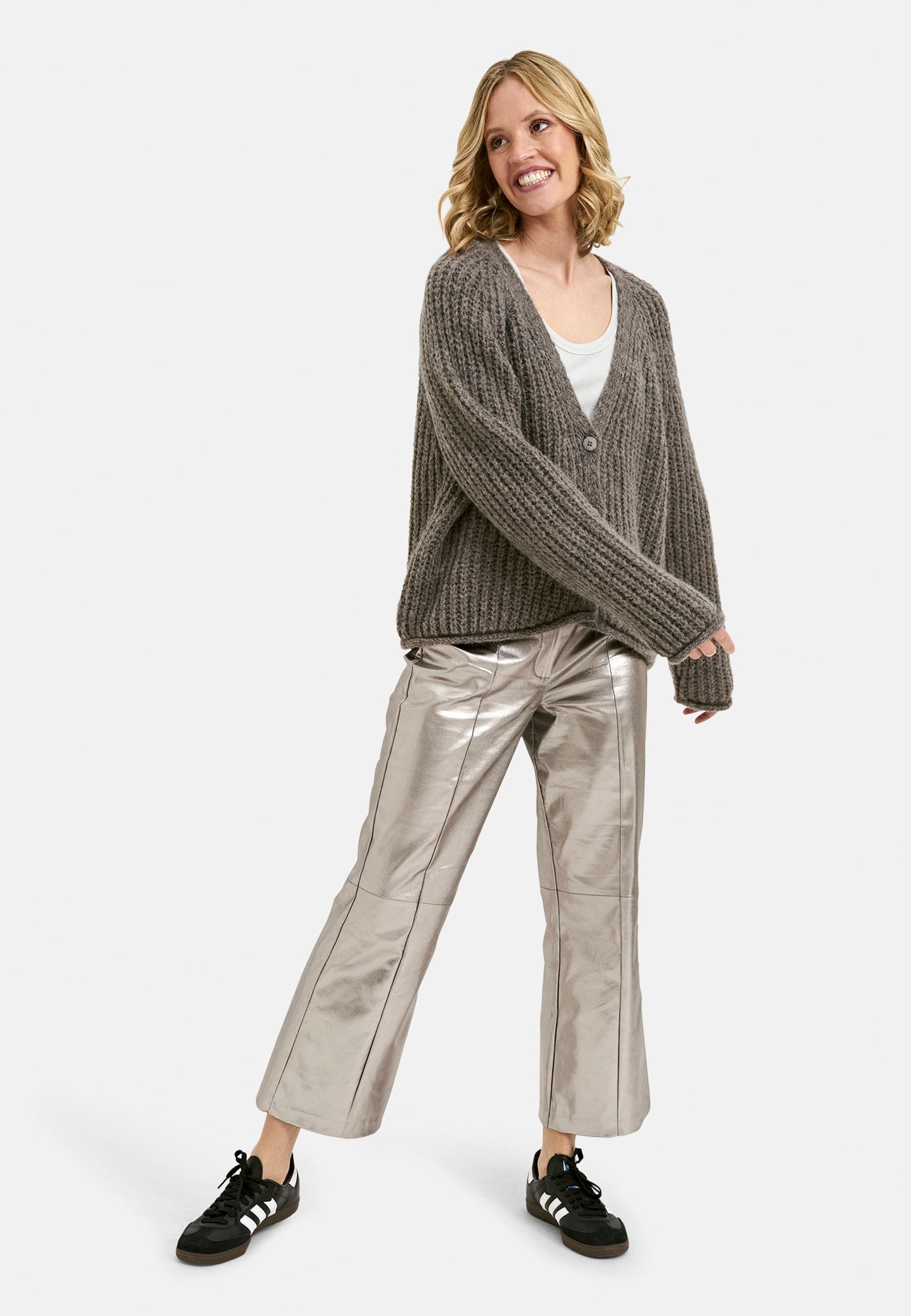 Smith&Soul Damen Strickcardigan beige