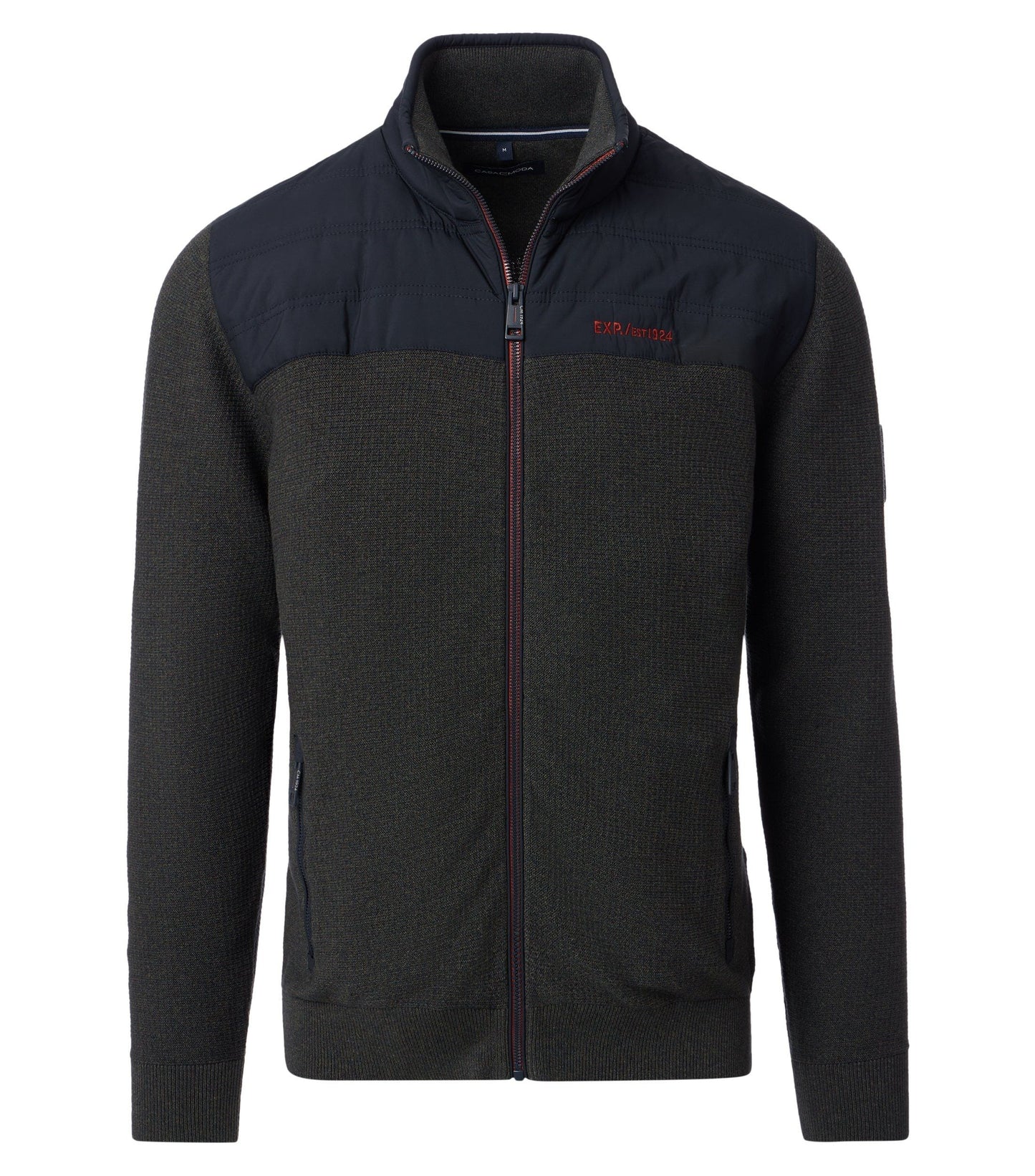 Casa Moda Herren Strickjacke blau
