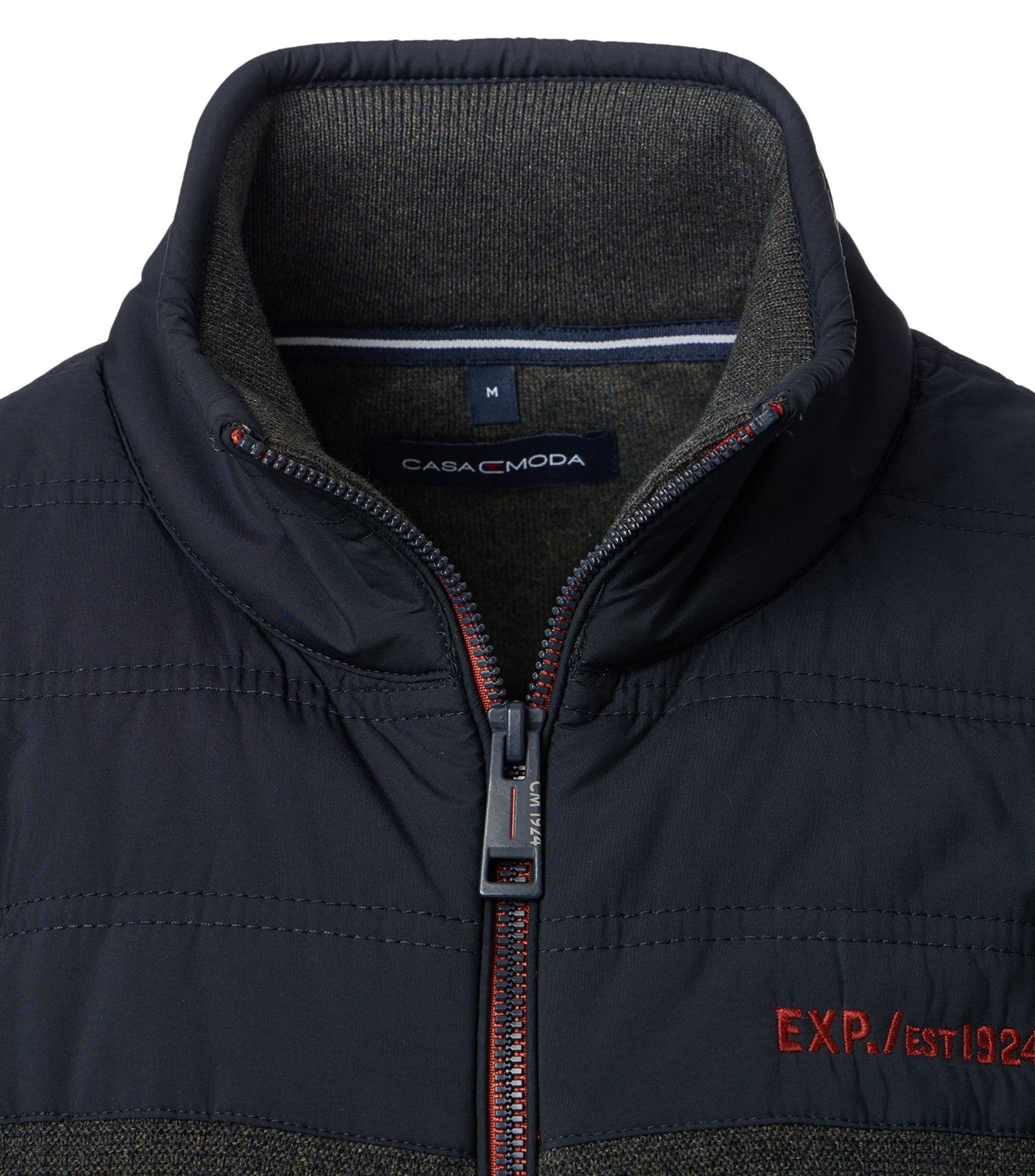 Casa Moda Herren Strickjacke blau