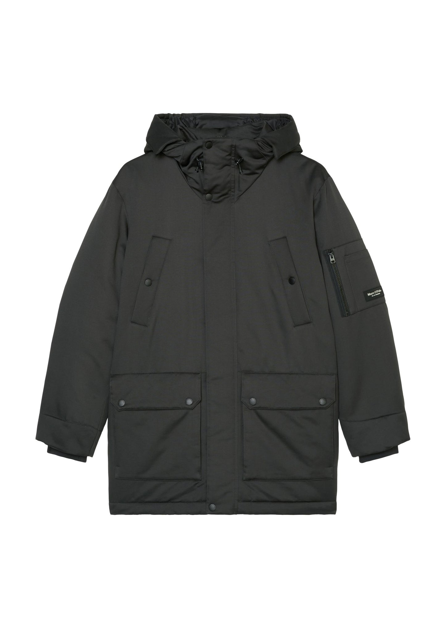 Marc O'Polo – Marc O'Polo Herren Puffer-Parka mit Kapuze