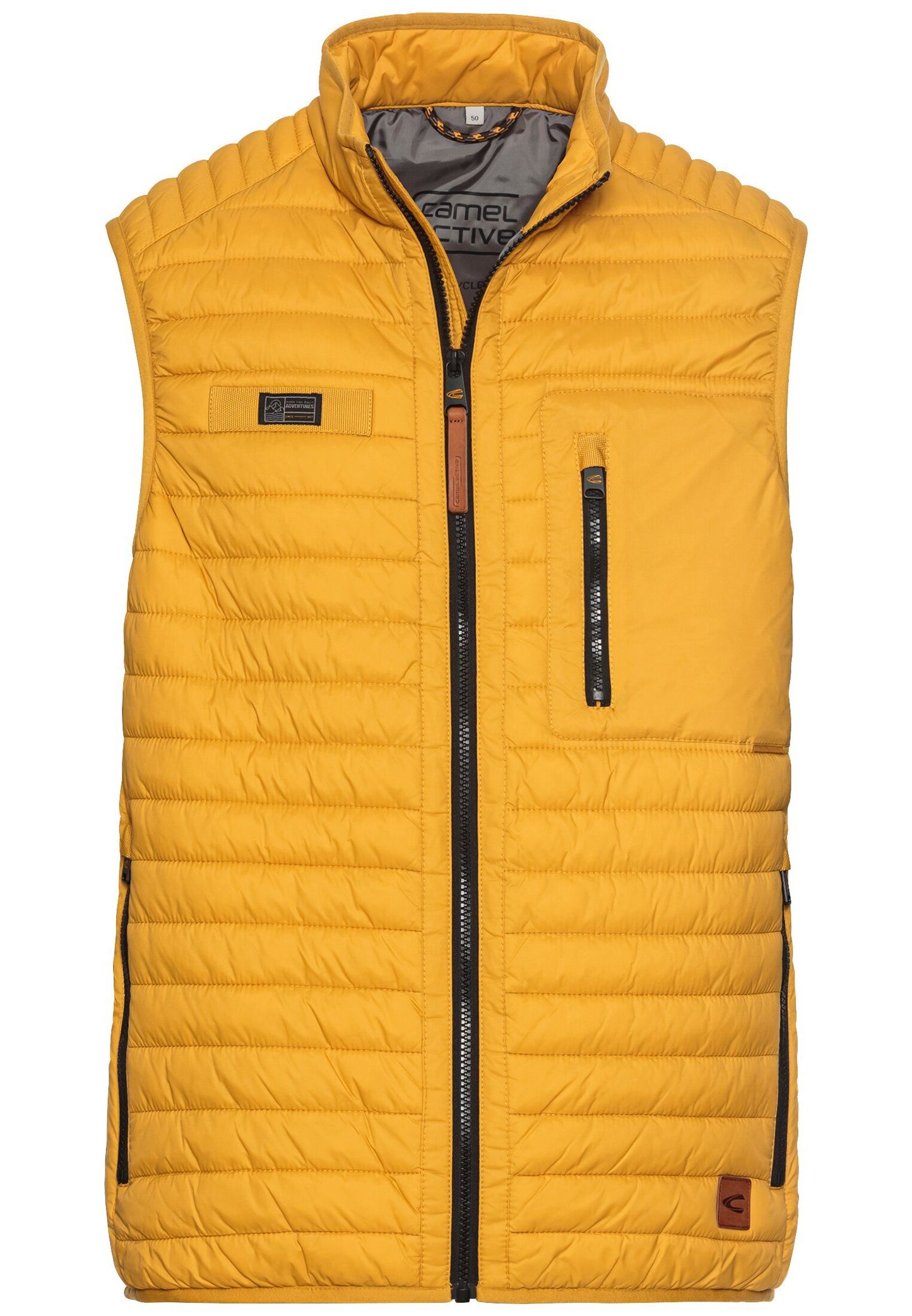 Camel Active Herren Steppweste gelb