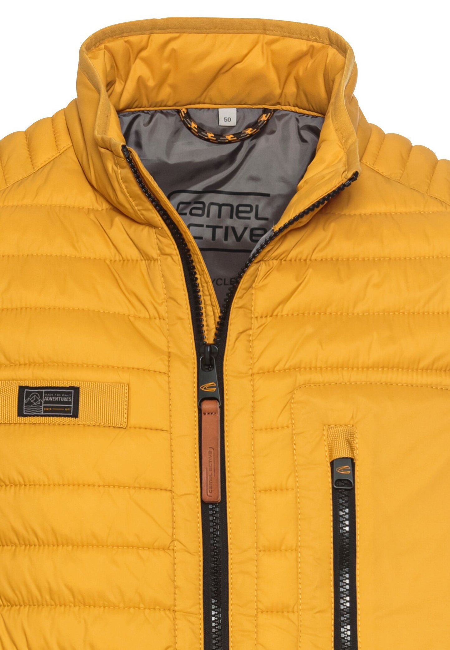 Camel Active Herren Steppweste gelb
