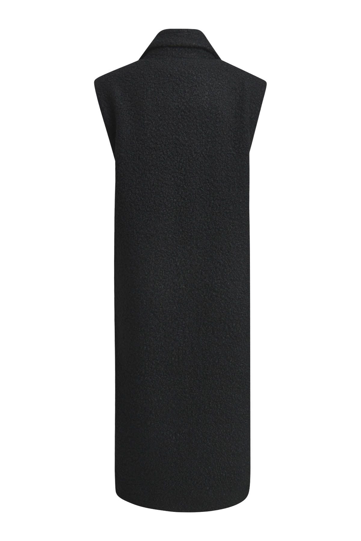 Smith&Soul Damen Weste Teddy schwarz