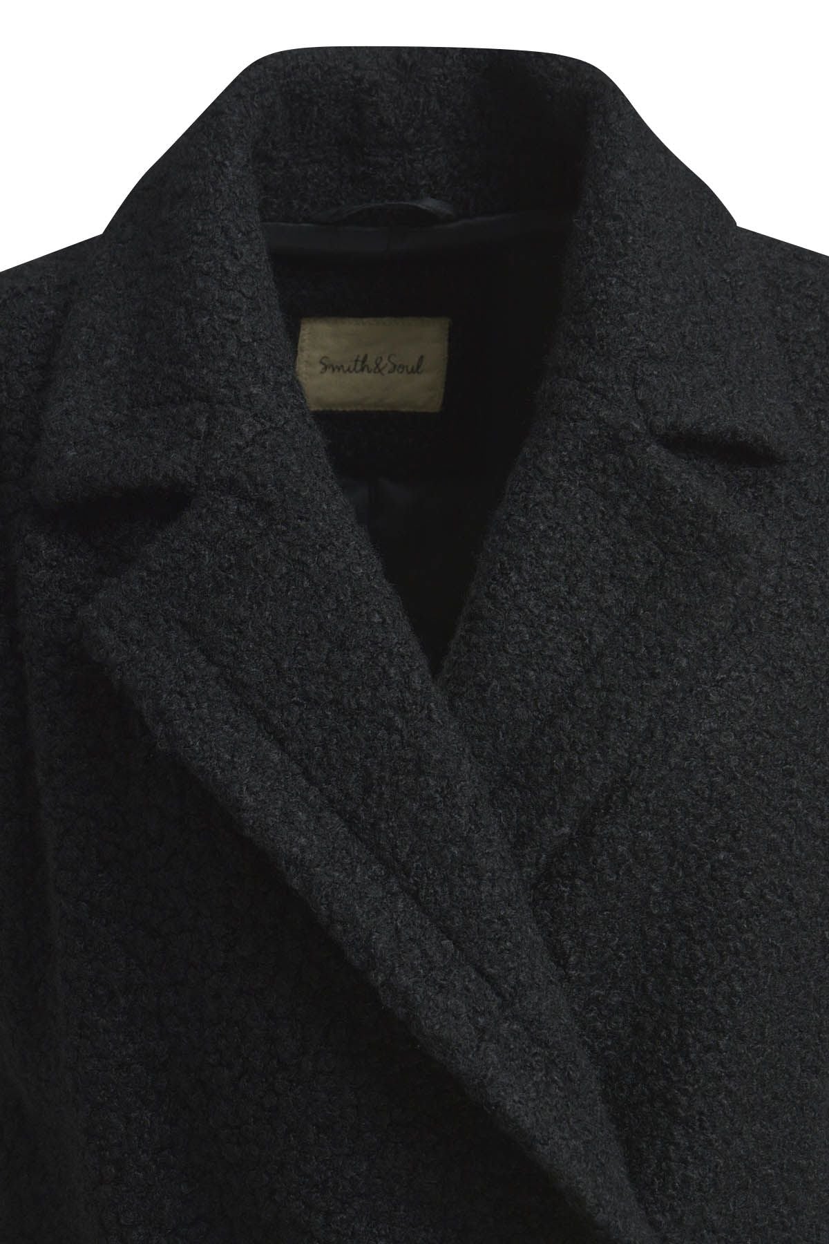 Smith&Soul Damen Weste Teddy schwarz