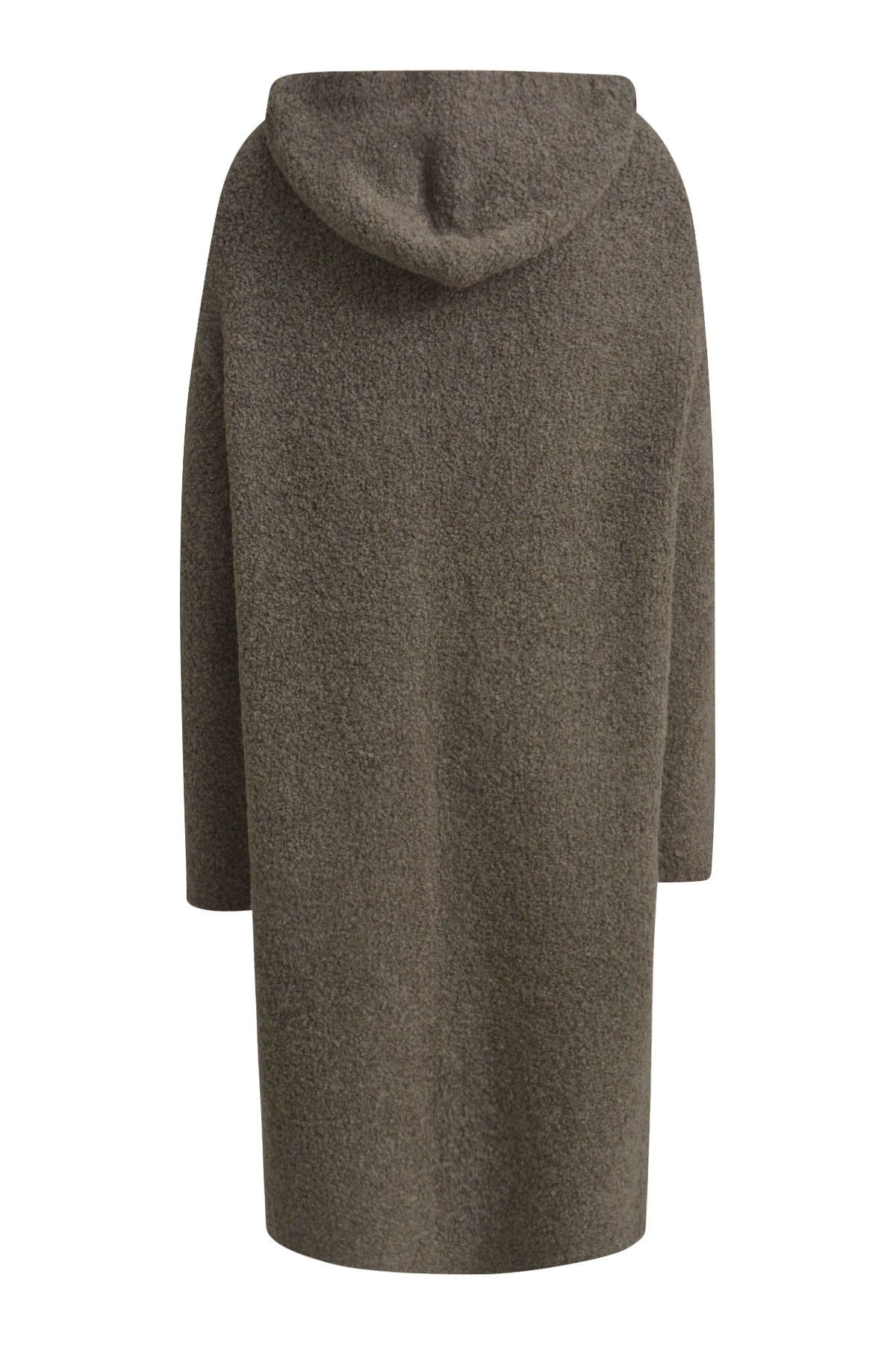 Smith&Soul Damen Bouclé-Cardigan mit Kapuze beige