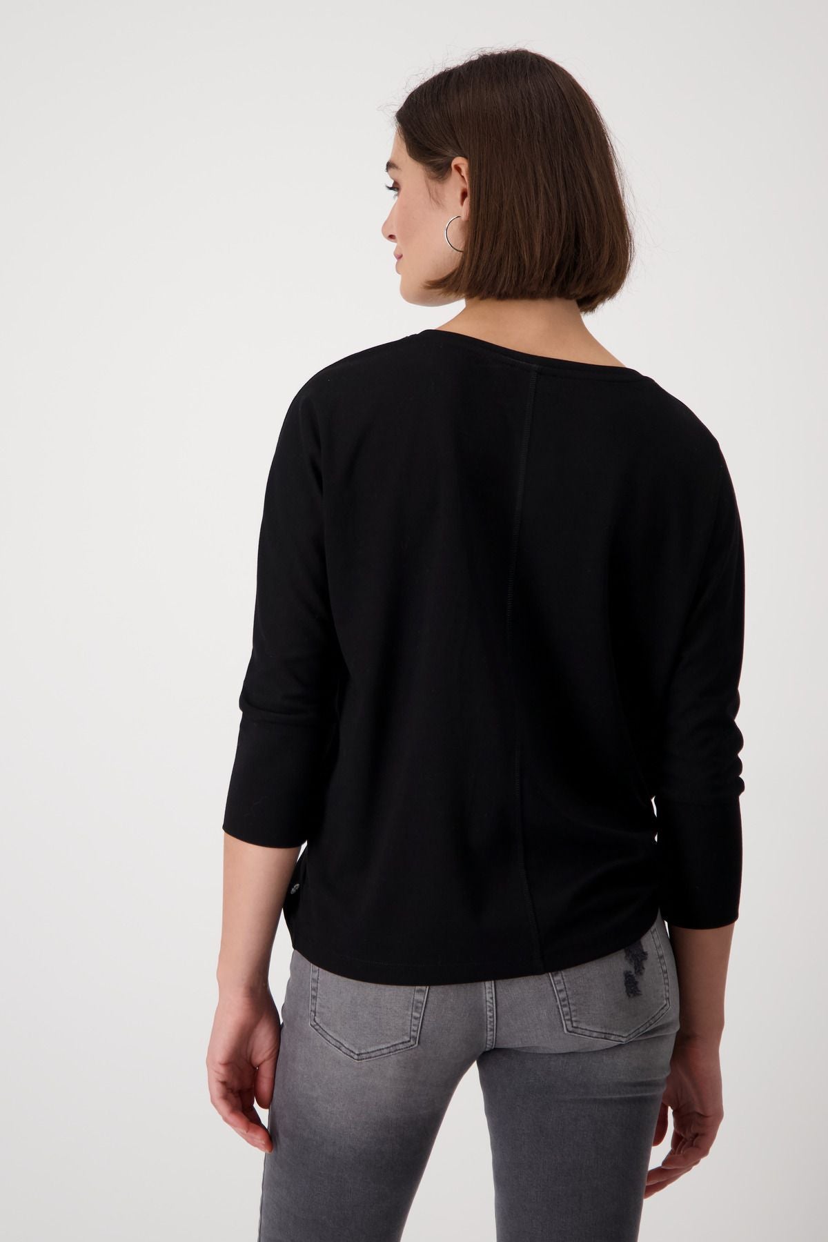 Monari Damen Sweatshirt schwarz
