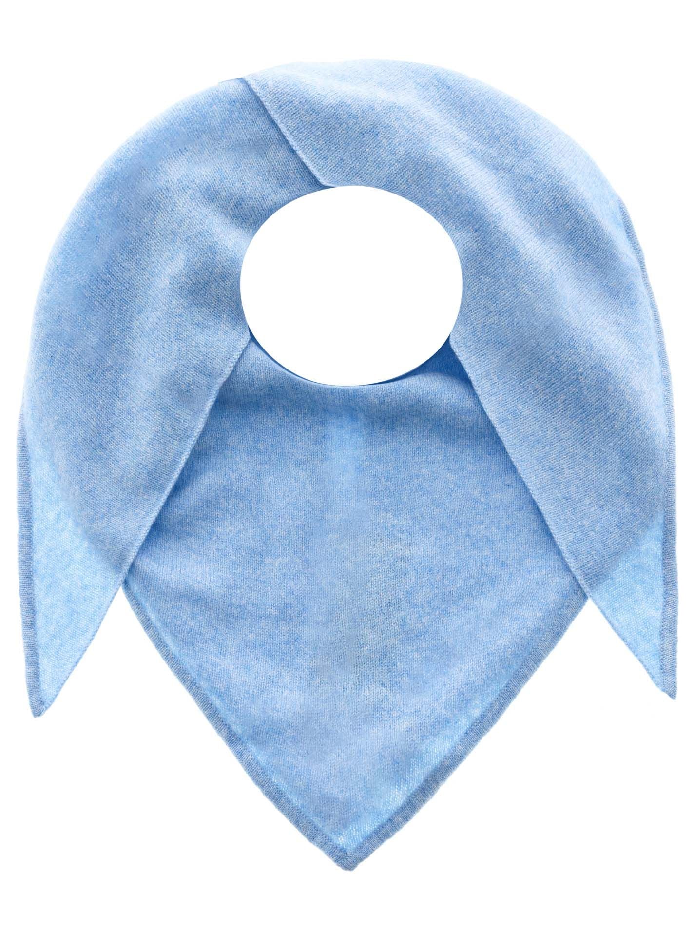 Kurt Kölln Damen Dreieckstuch Cashmere blau