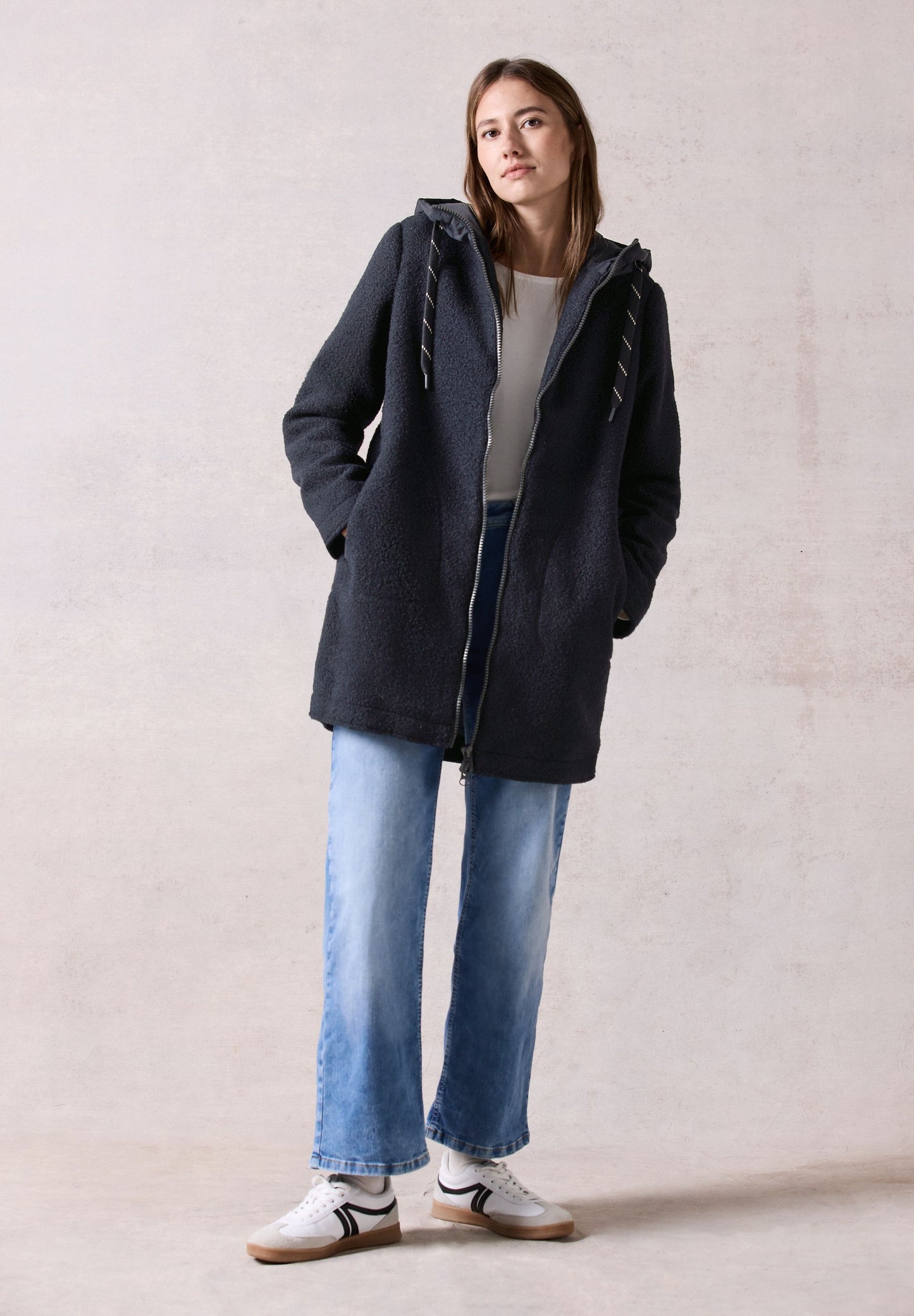 Cecil – Cecil Damen Mantel in Woll-Optik