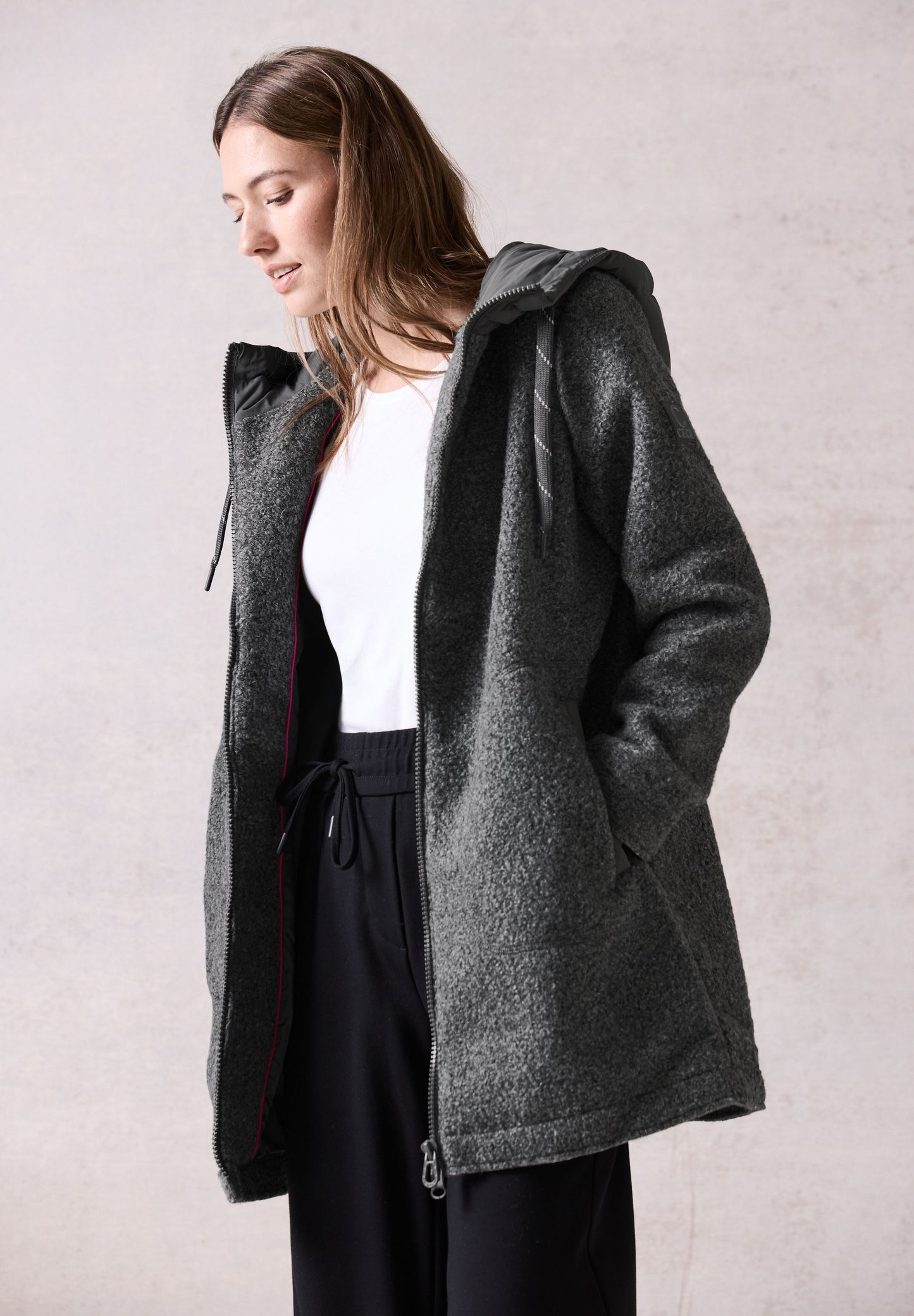 Cecil – Cecil Damen Mantel in Woll-Optik