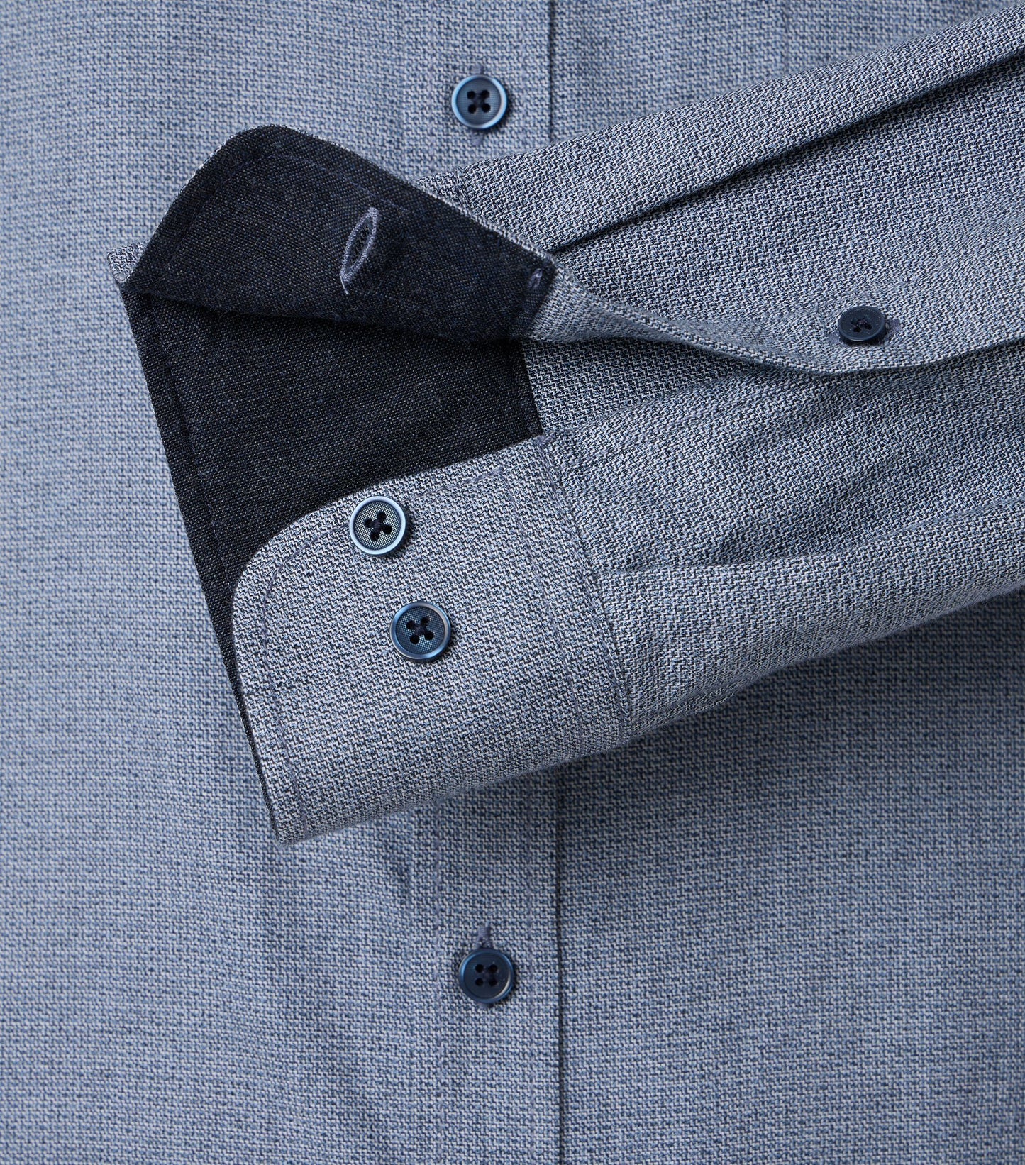 Casa Moda Herren Freizeithemd blau