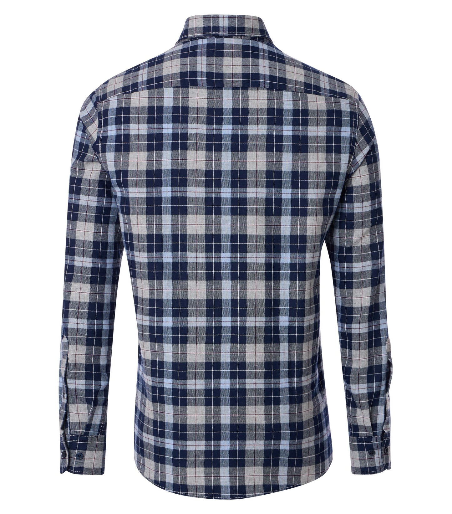 Casa Moda Herren Freizeithemd blau