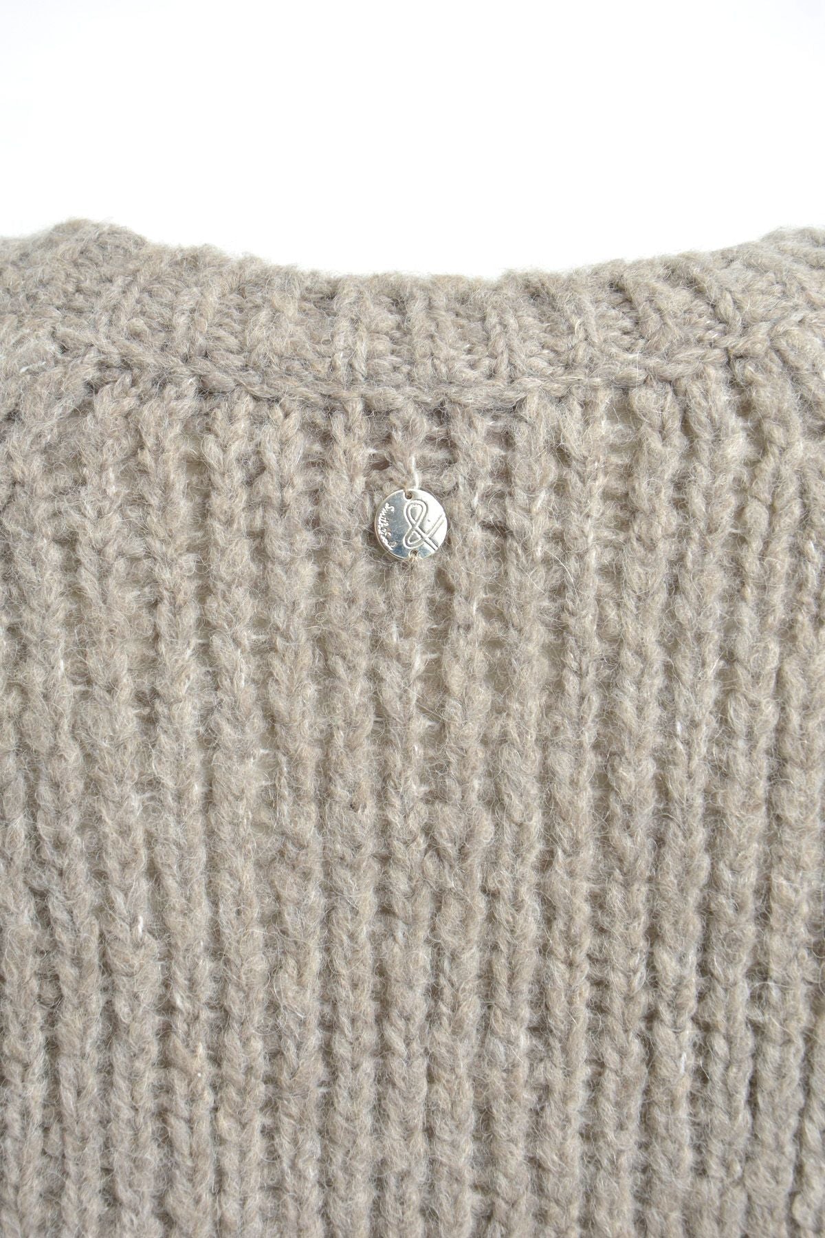 Smith&Soul Damen Raglanstrick beige