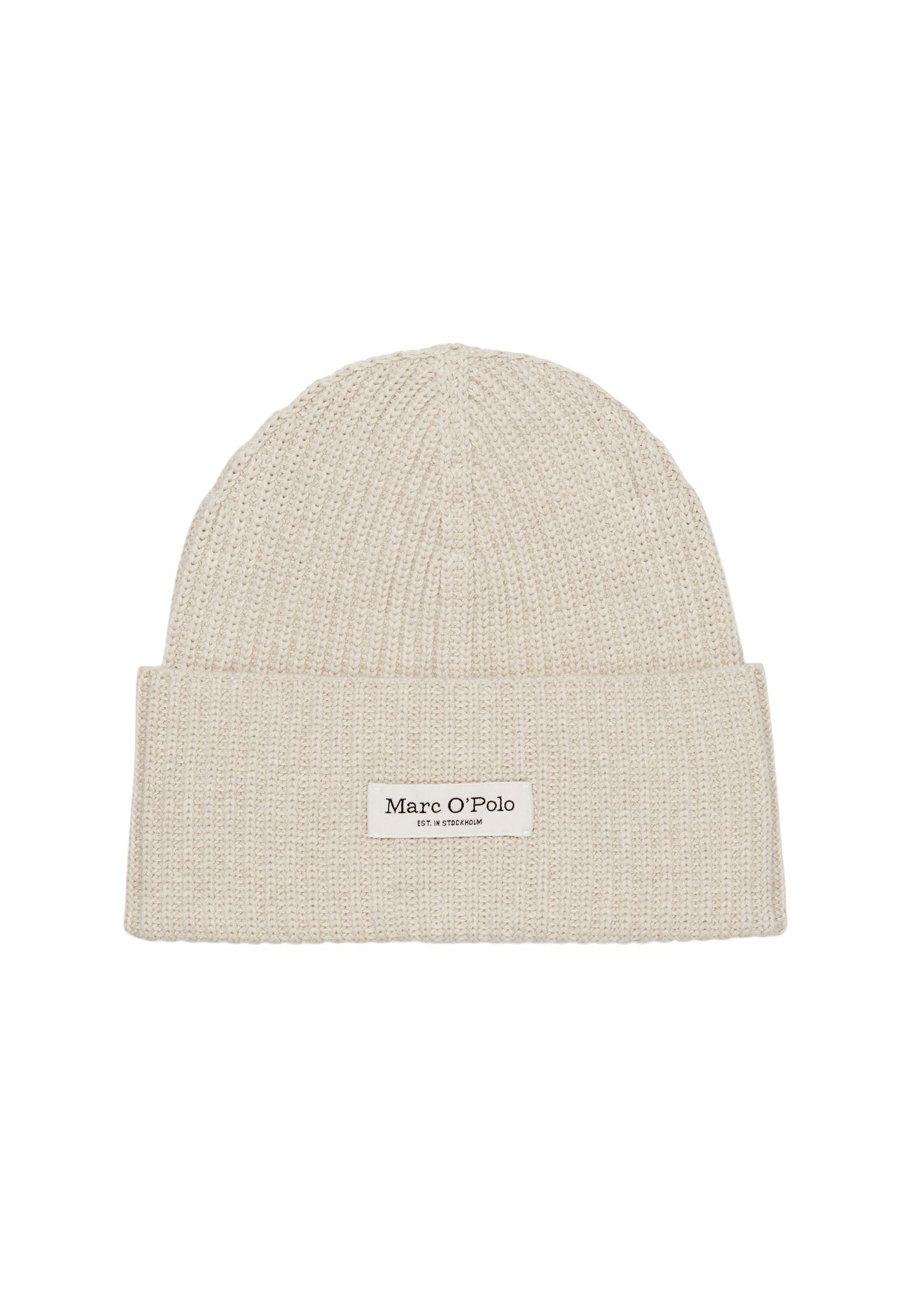 Marc O'Polo Damen Strickmütze Default Title weiß