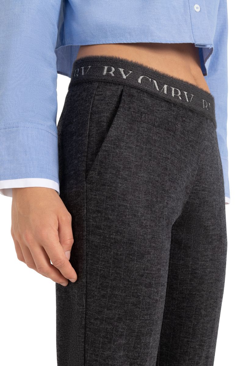 Cambio Damen Tuchhose Kim mehrfarbig