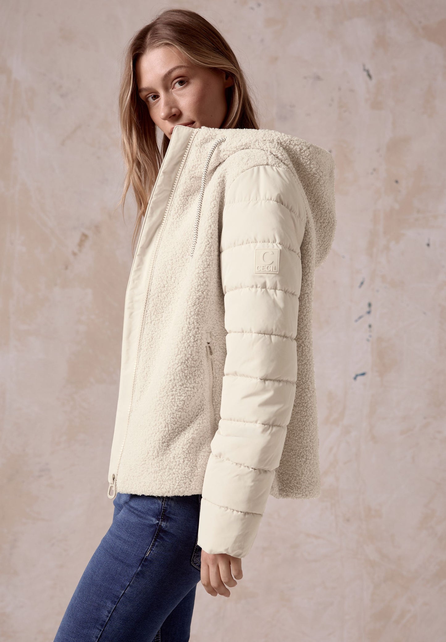 Cecil Damen Jacke weiß