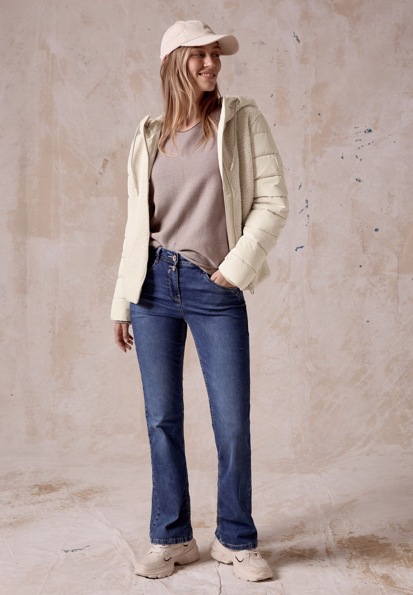 Cecil Damen Jacke weiß