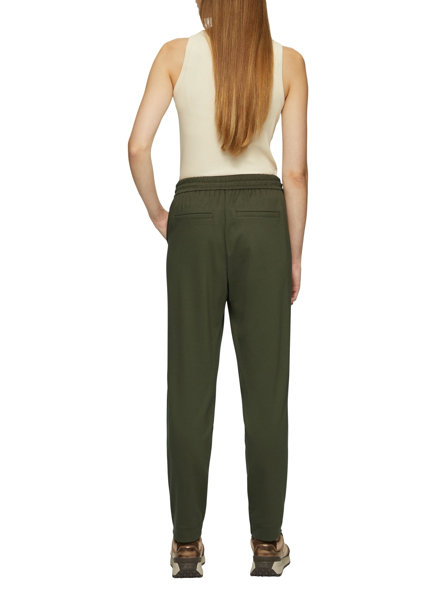 s.Oliver Damen Hose grün