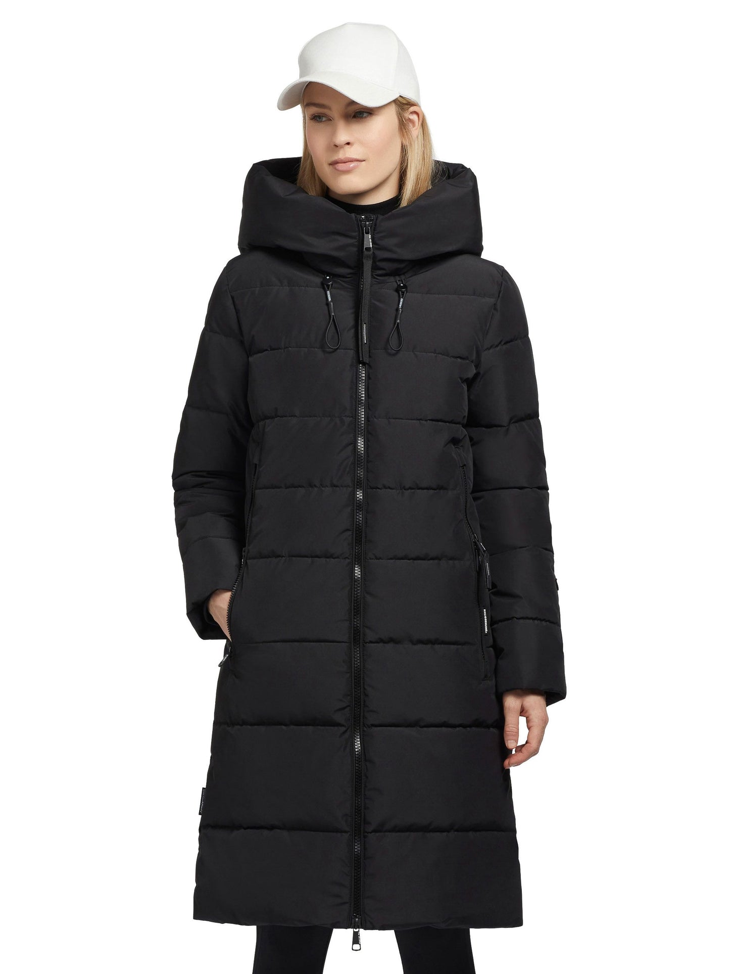 Khujo Damen Steppmantel JILIAS 4 schwarz