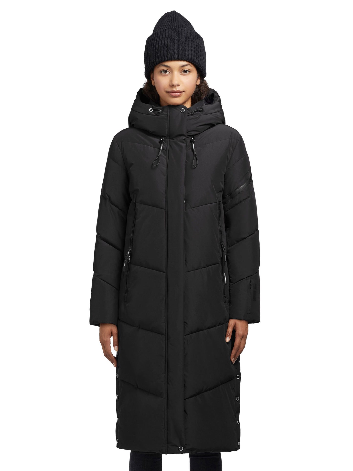 Khujo Damen Mantel SONJE5 schwarz