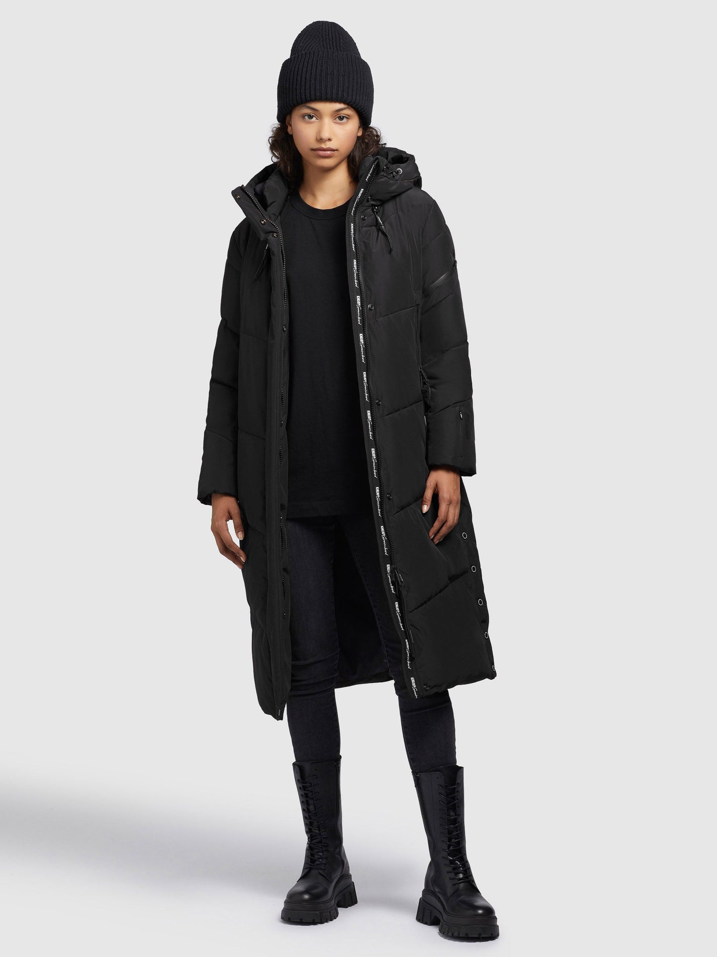 Khujo Damen Mantel SONJE5 schwarz