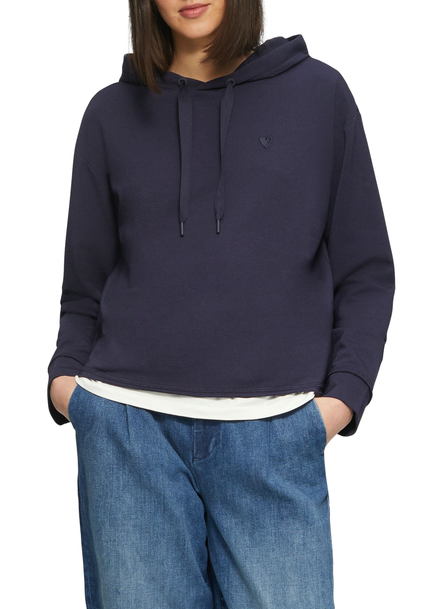 s.Oliver Damen Sweatshirt blau
