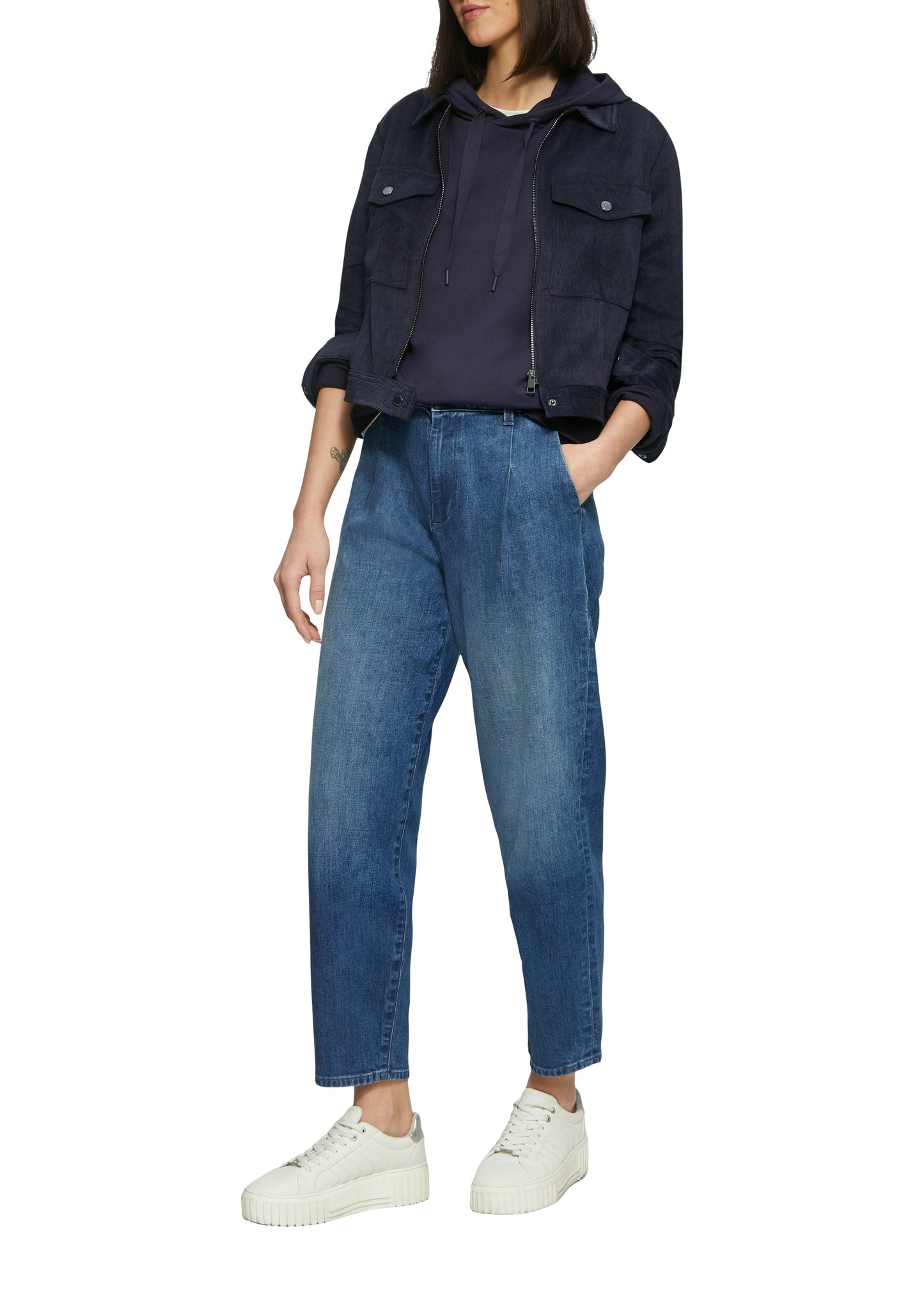 s.Oliver Damen Sweatshirt blau