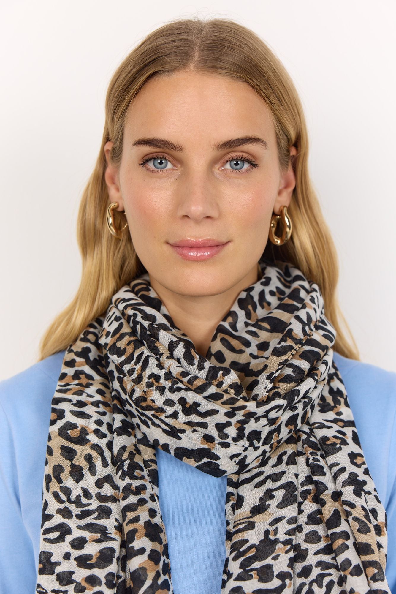 Soyaconcept Damen Schal SC-PRIMMI 1 beige