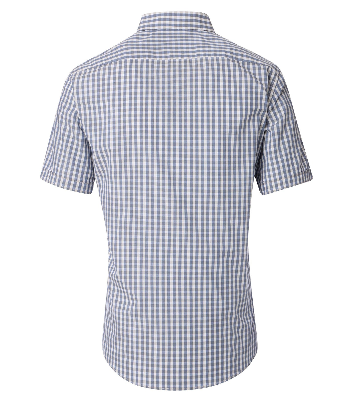 Casa Moda Herren Kurzarmhemd blau