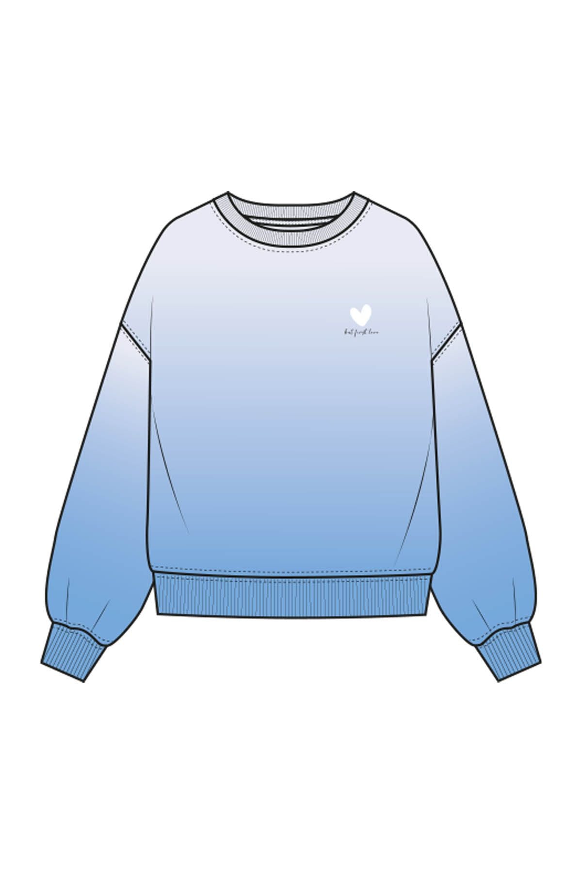 Smith&Soul – Smith & Soul Damen Sweatshirt Dip Dye