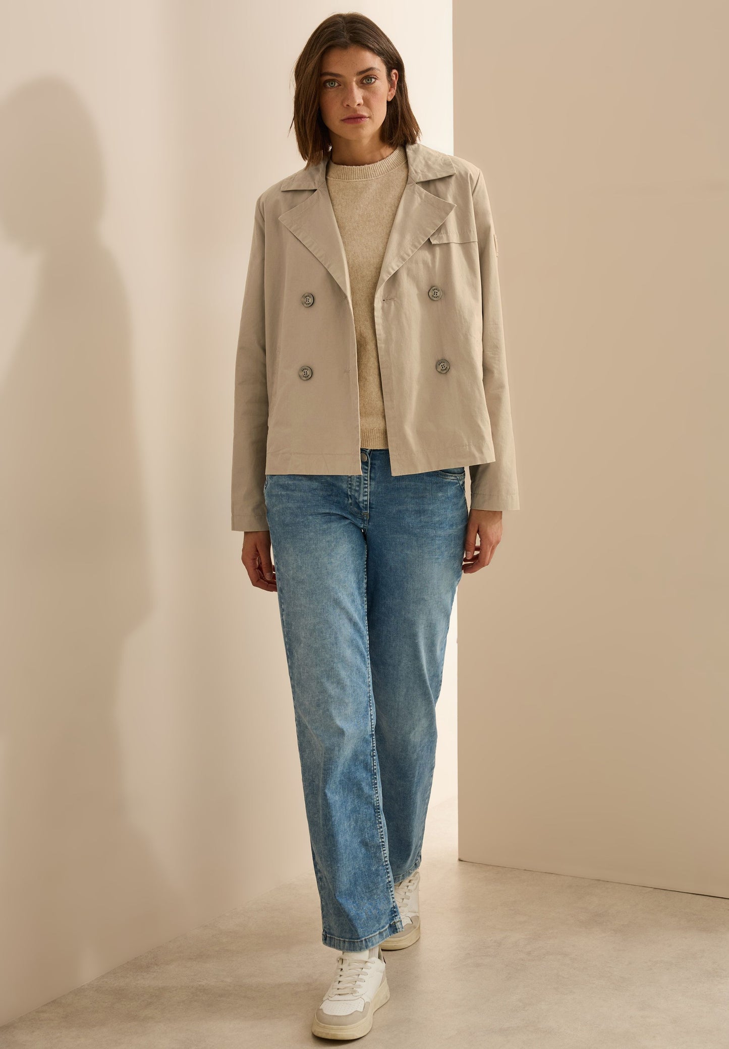 Cecil – Cecil Damen kurze Trench Jacke