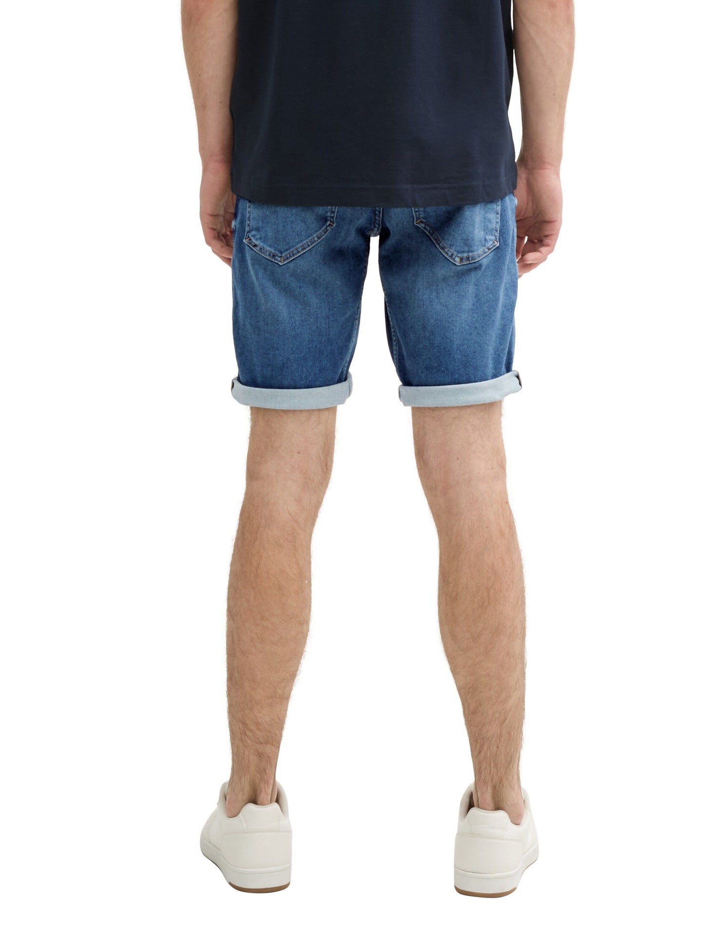 Tom Tailor Herren Jeans Short blau