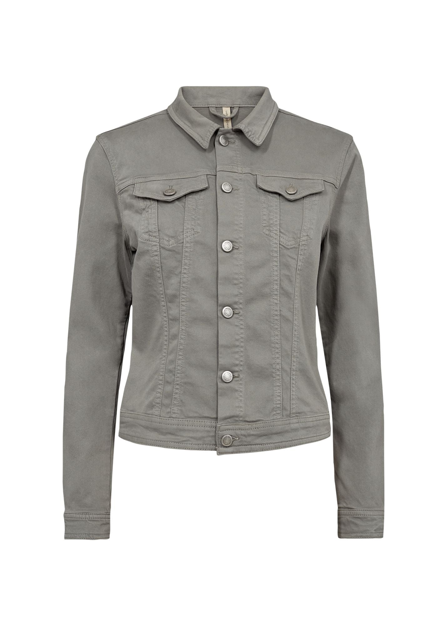 Soyaconcept Damen Jeansjacke SC-ERNA 2 XXL grün