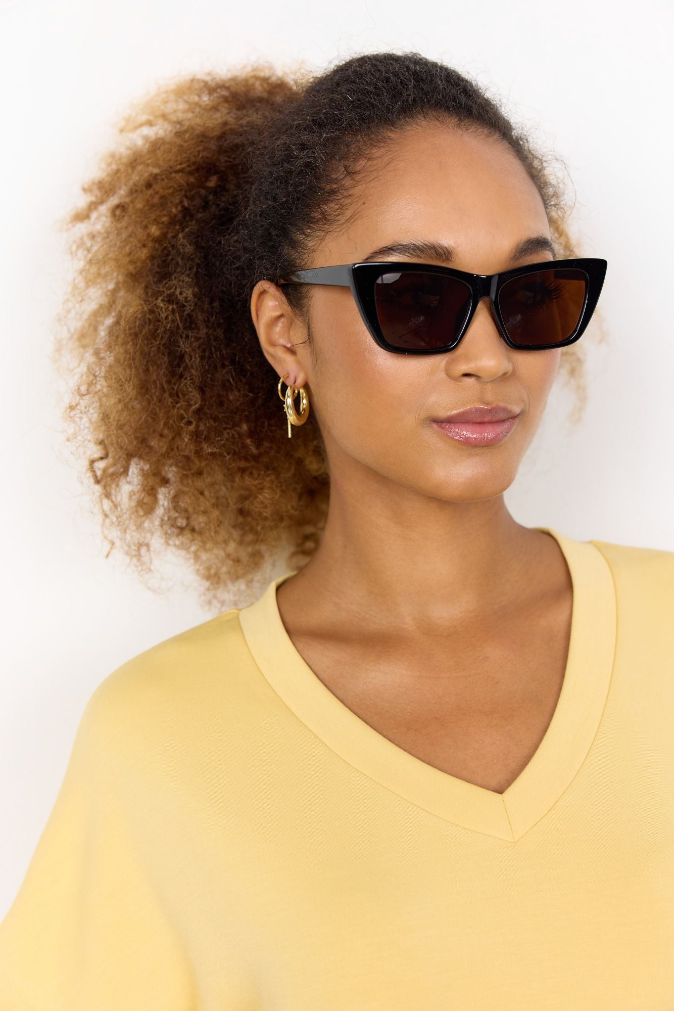 Soyaconcept Damen Sonnenbrille SC-PENINA 1 schwarz