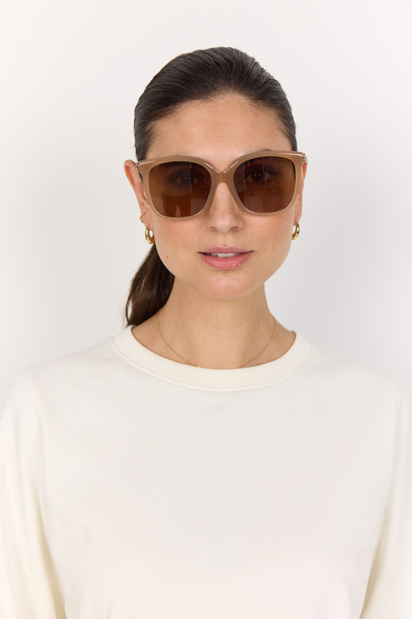 Soyaconcept Damen Sonnenbrille SC-PENINA 1 beige