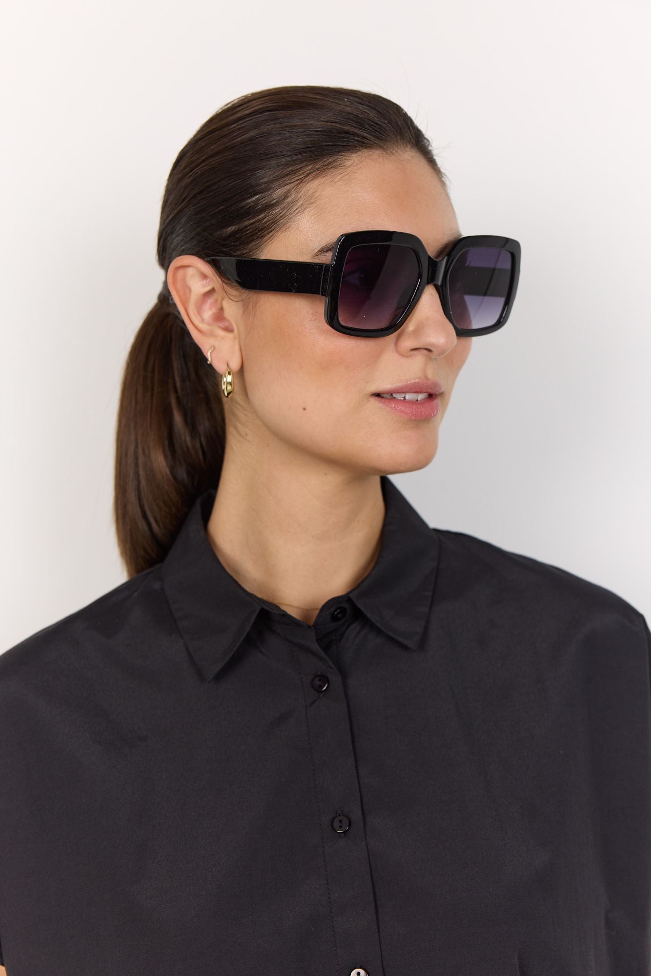 Soyaconcept Damen Sonnenbrille SC-PENINA 1 schwarz