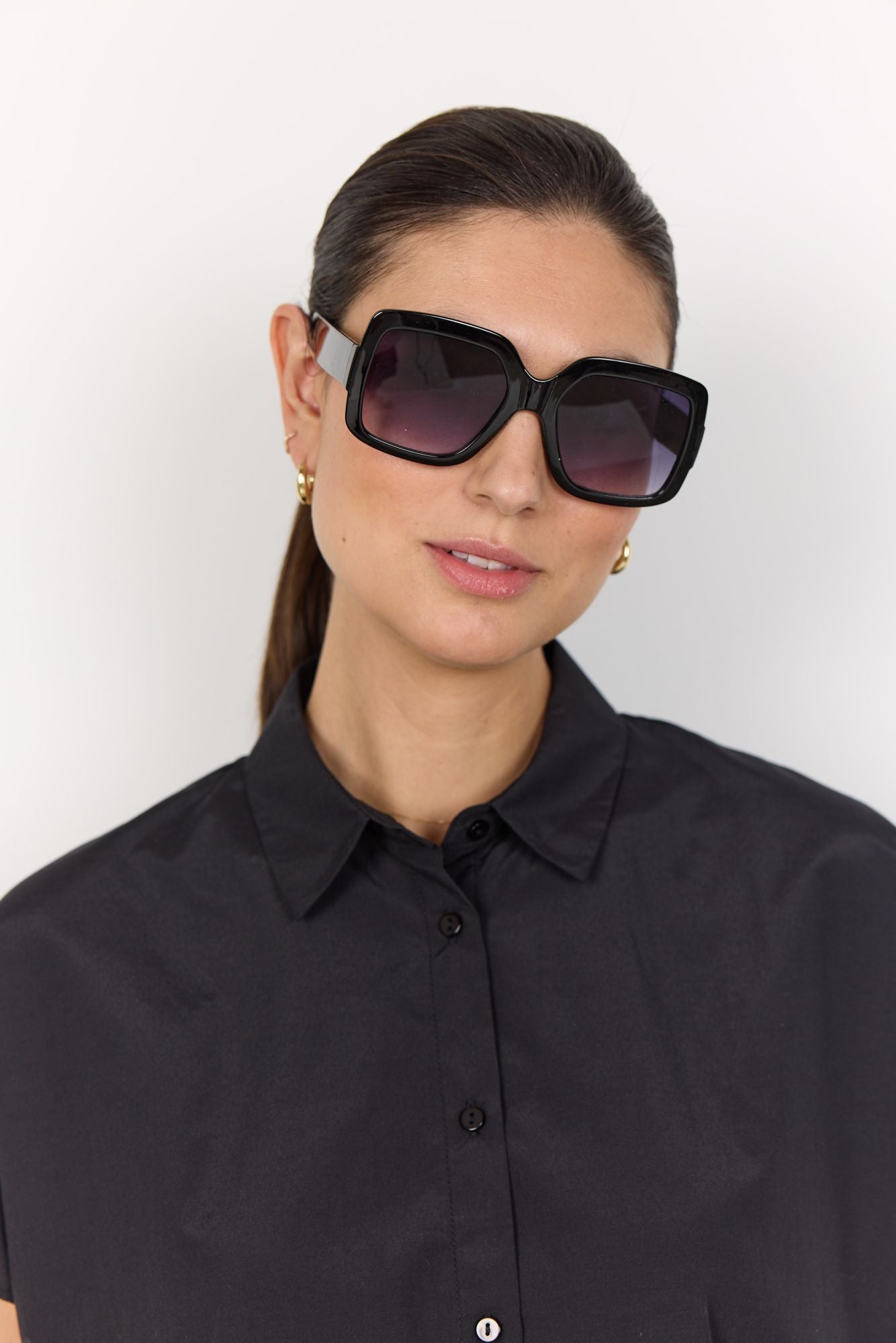 Soyaconcept Damen Sonnenbrille SC-PENINA 1 schwarz