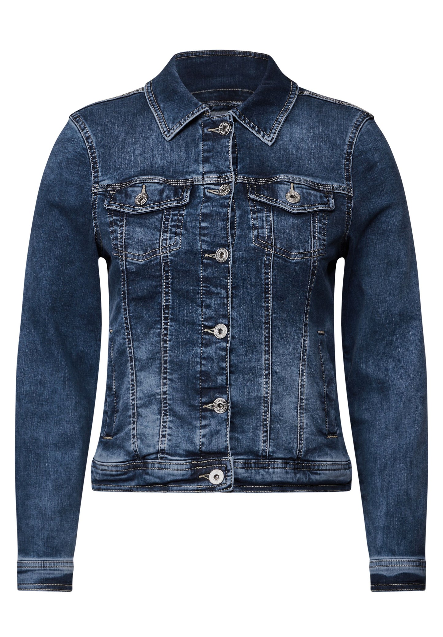 Cecil Damen Jeansjacke XXL blau