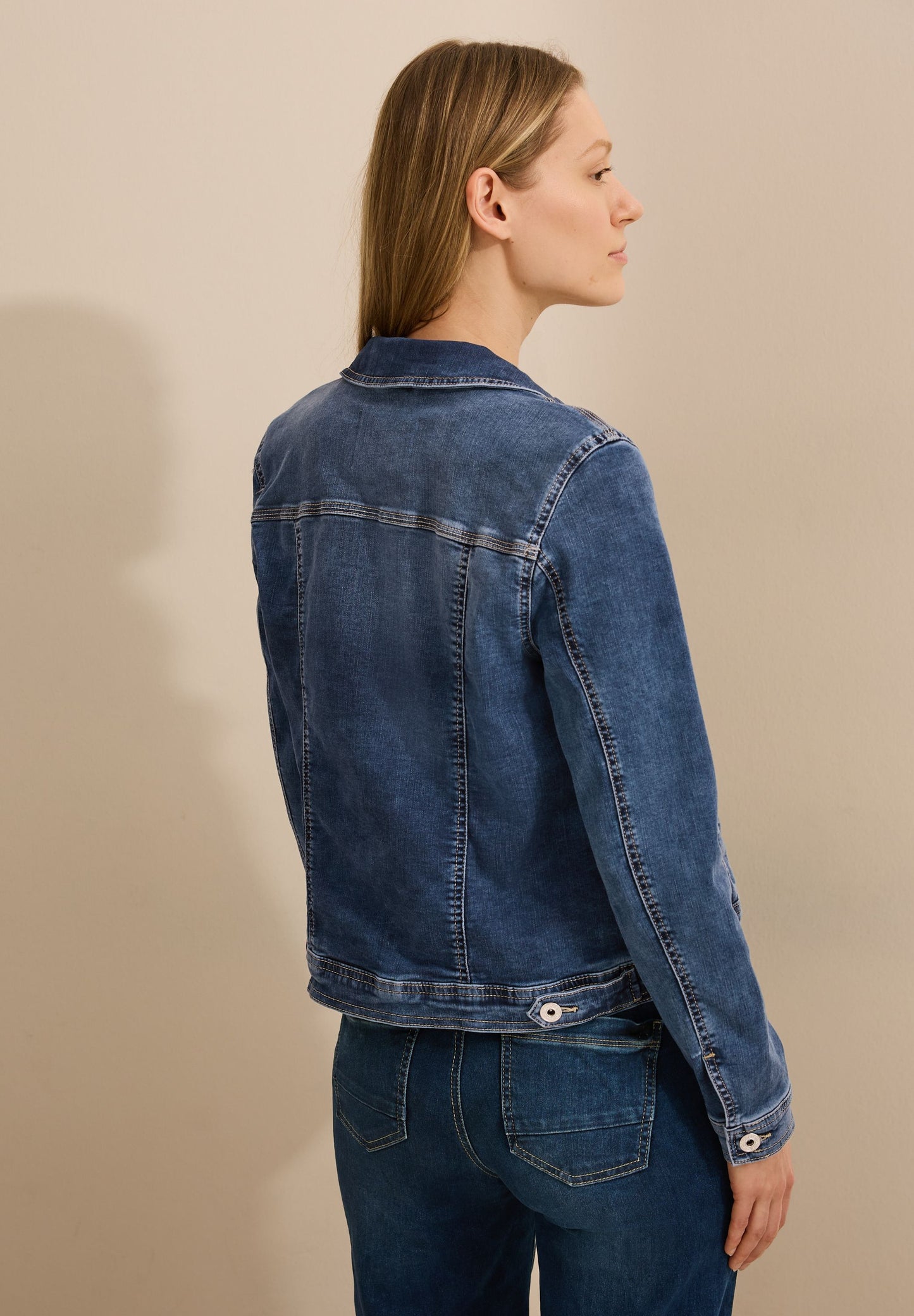 Cecil Damen Jeansjacke blau