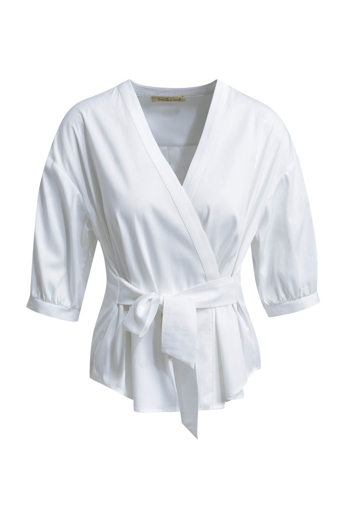 Smith&Soul Damen Bluse L weiß