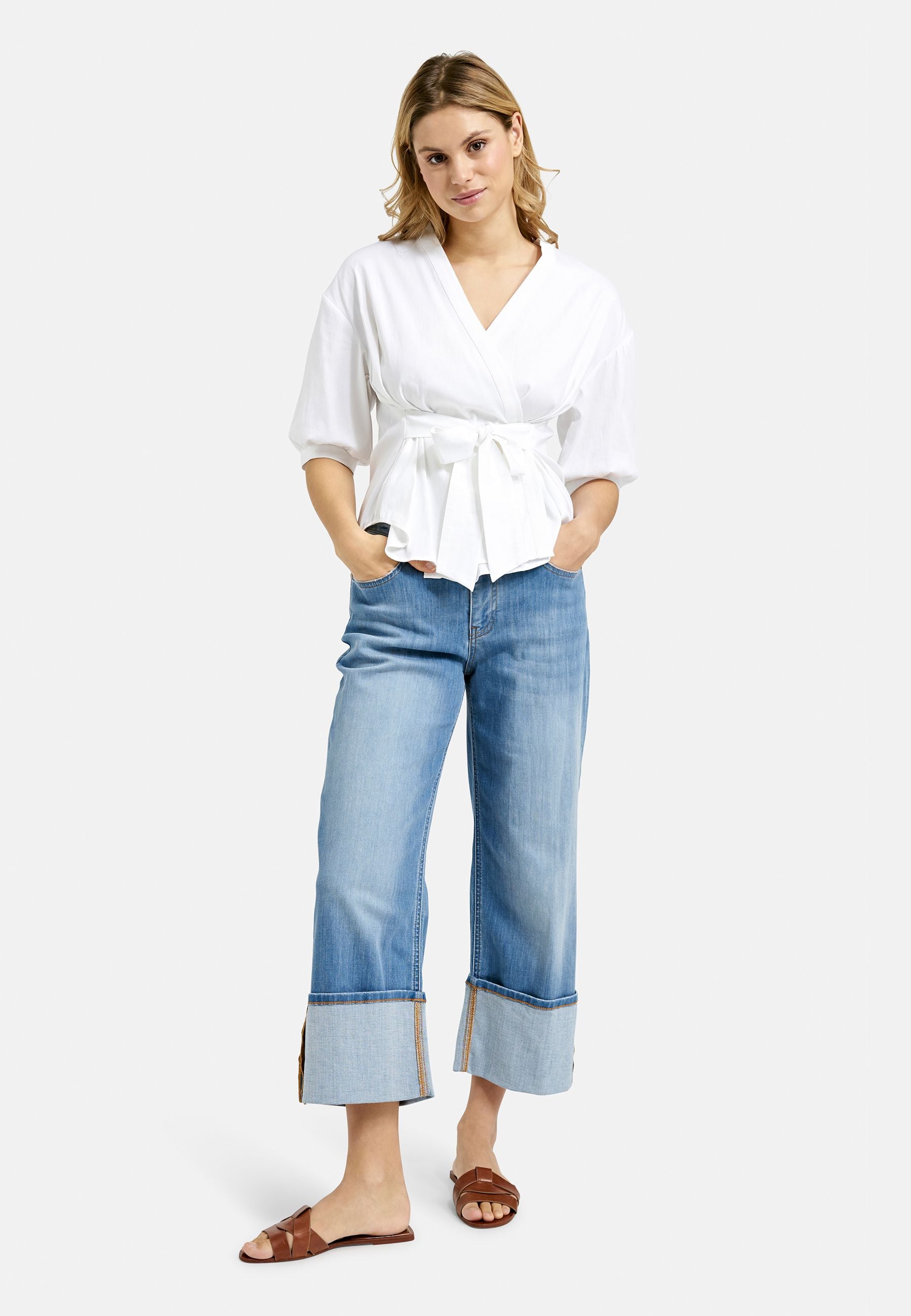 Smith&Soul Damen Bluse weiß