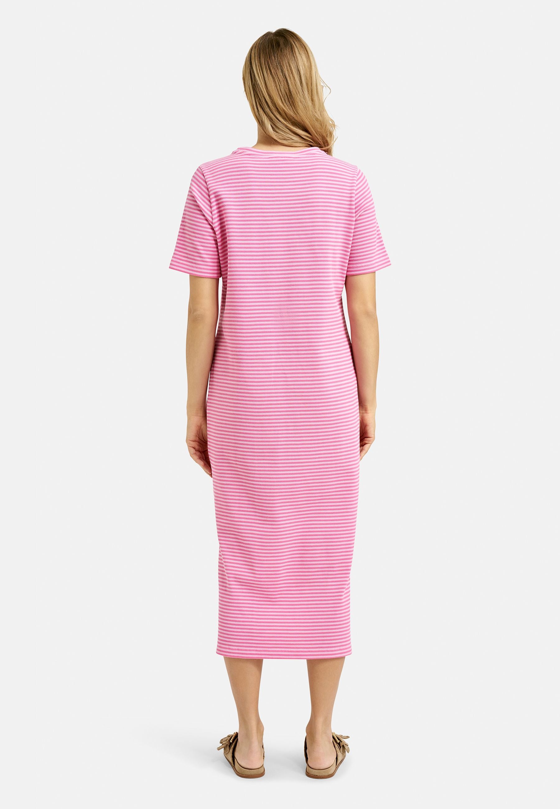 Smith&Soul Damen Structure Jersey Kleid rosa
