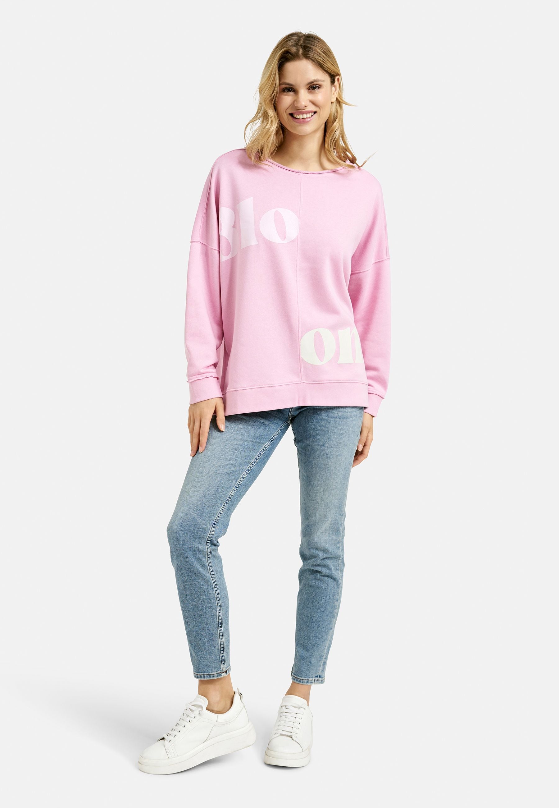 Smith&Soul Damen Oversize Sweatshirt rosa