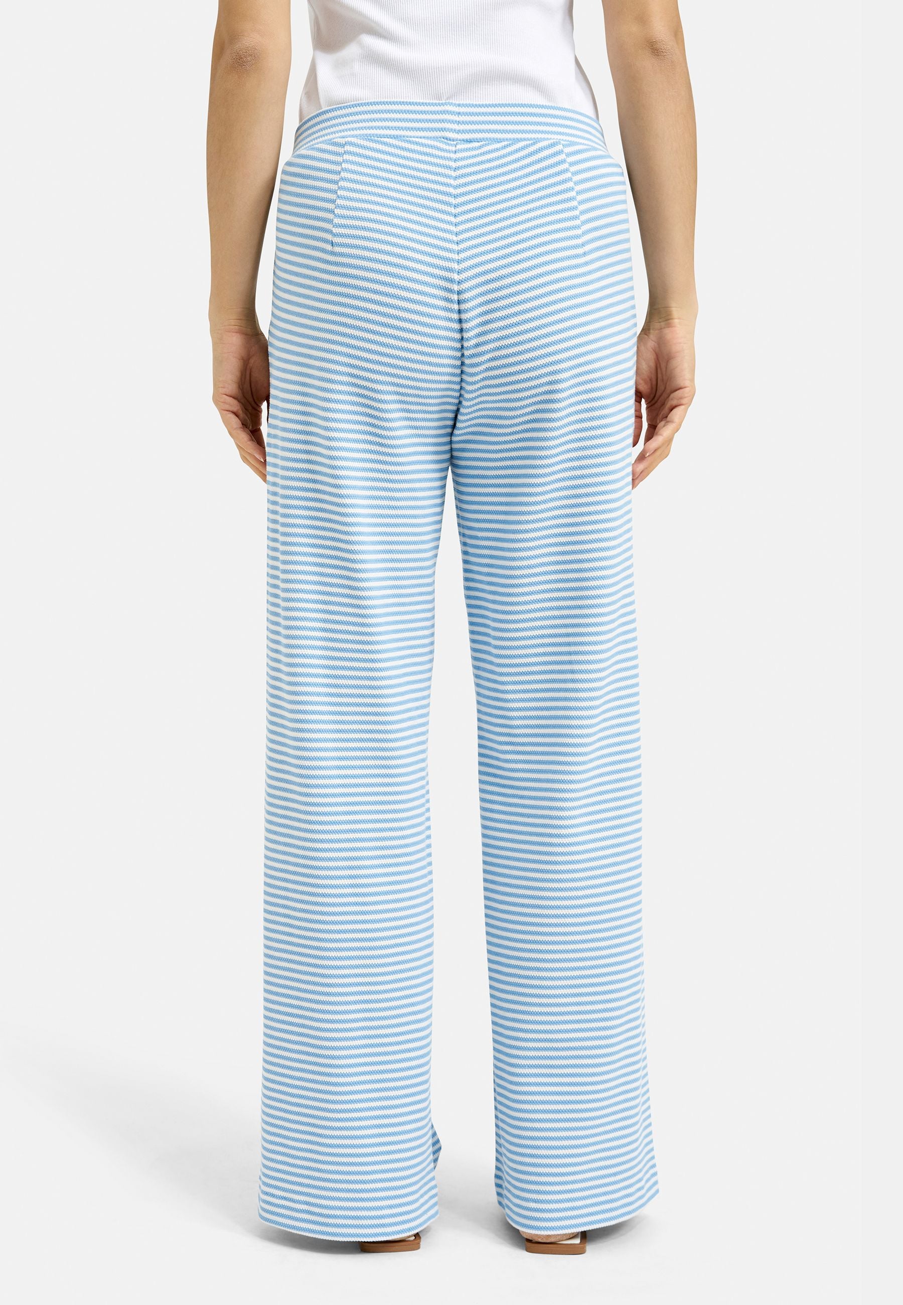 Smith&Soul Damen Striped Hose blau