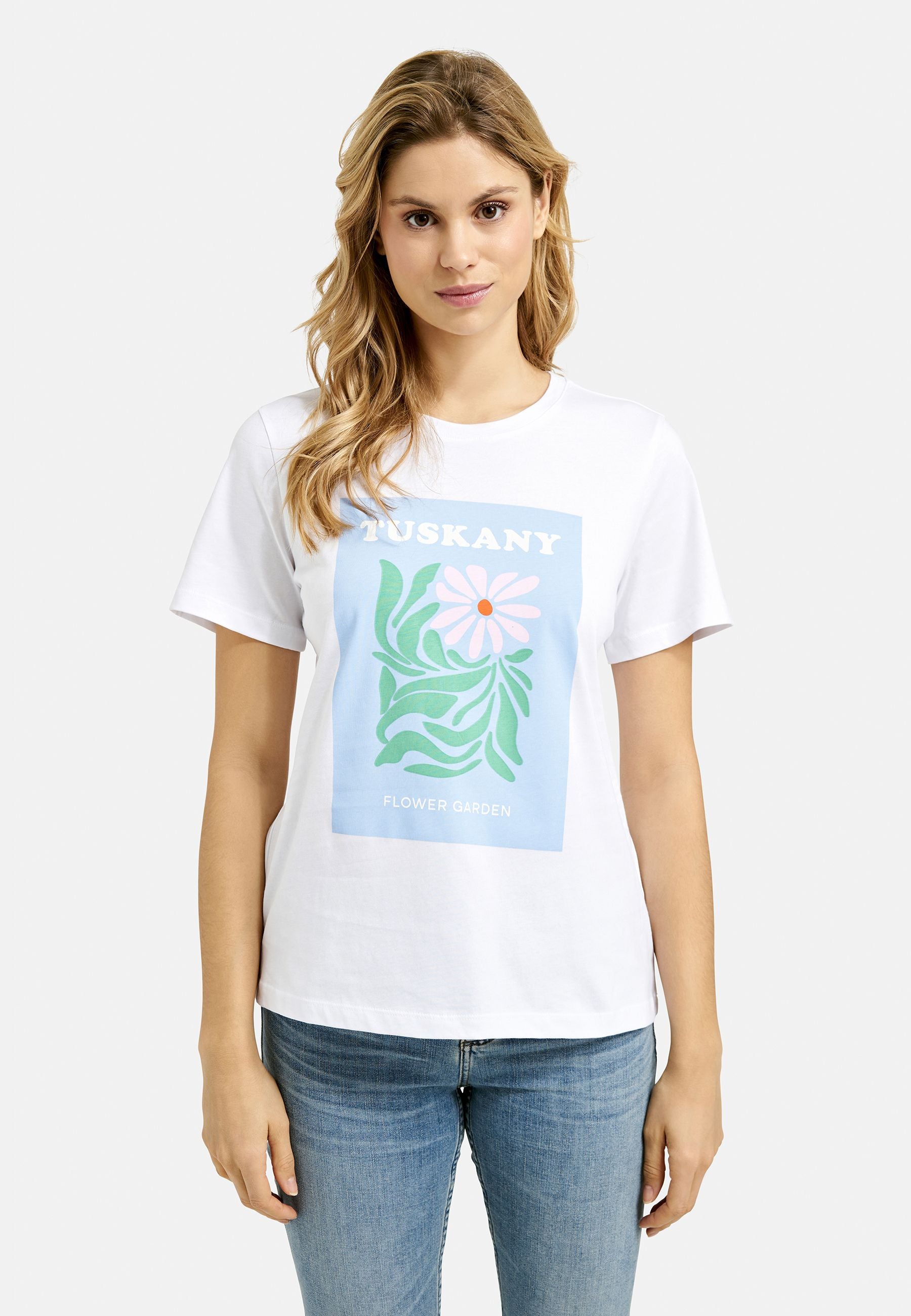 Smith&Soul Damen Printshirt blau