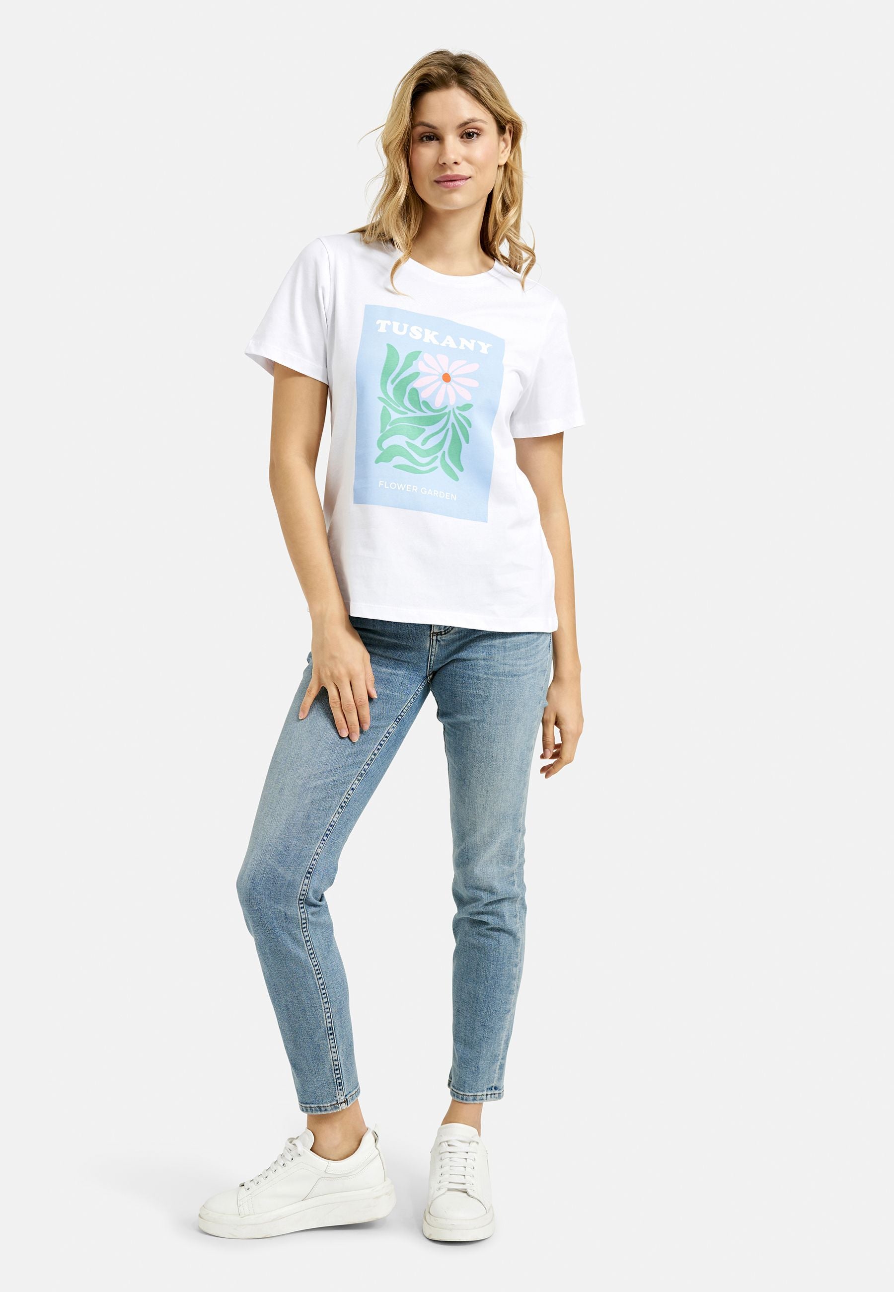 Smith&Soul Damen Printshirt blau
