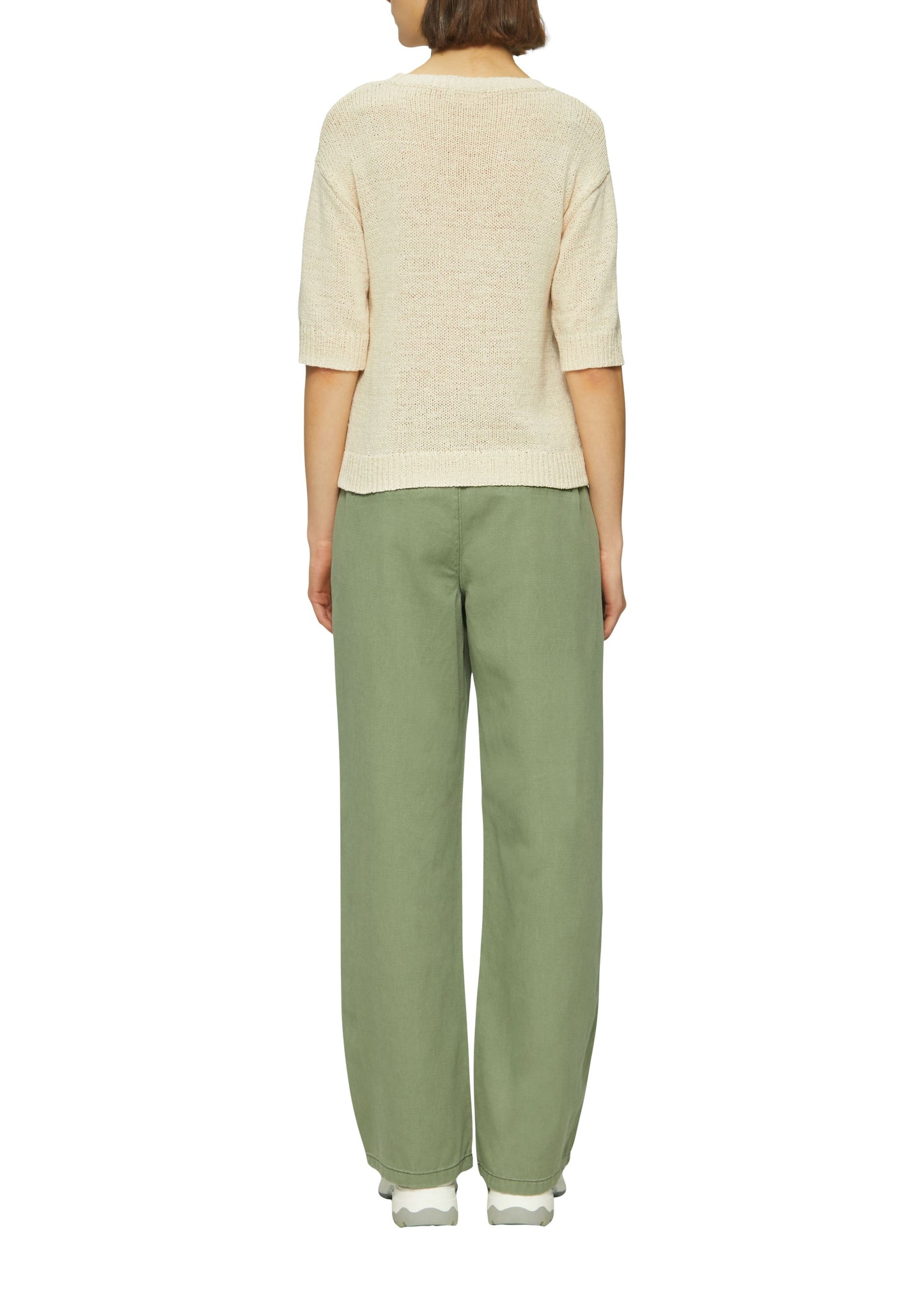 s. Oliver Damen Pullover beige