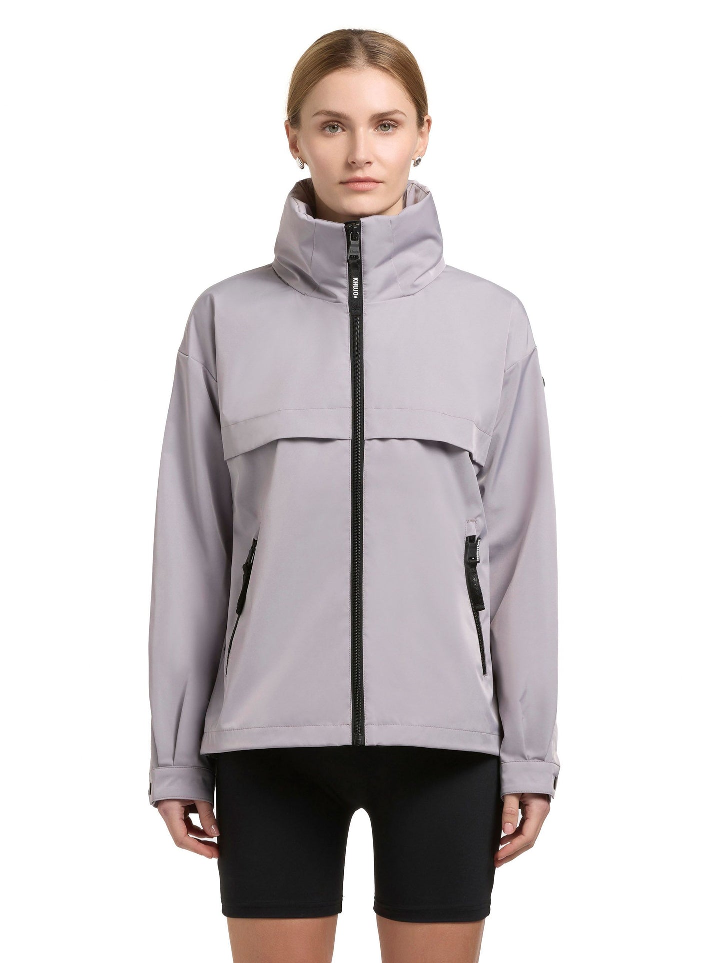Khujo Damen Jacke Raibe lila